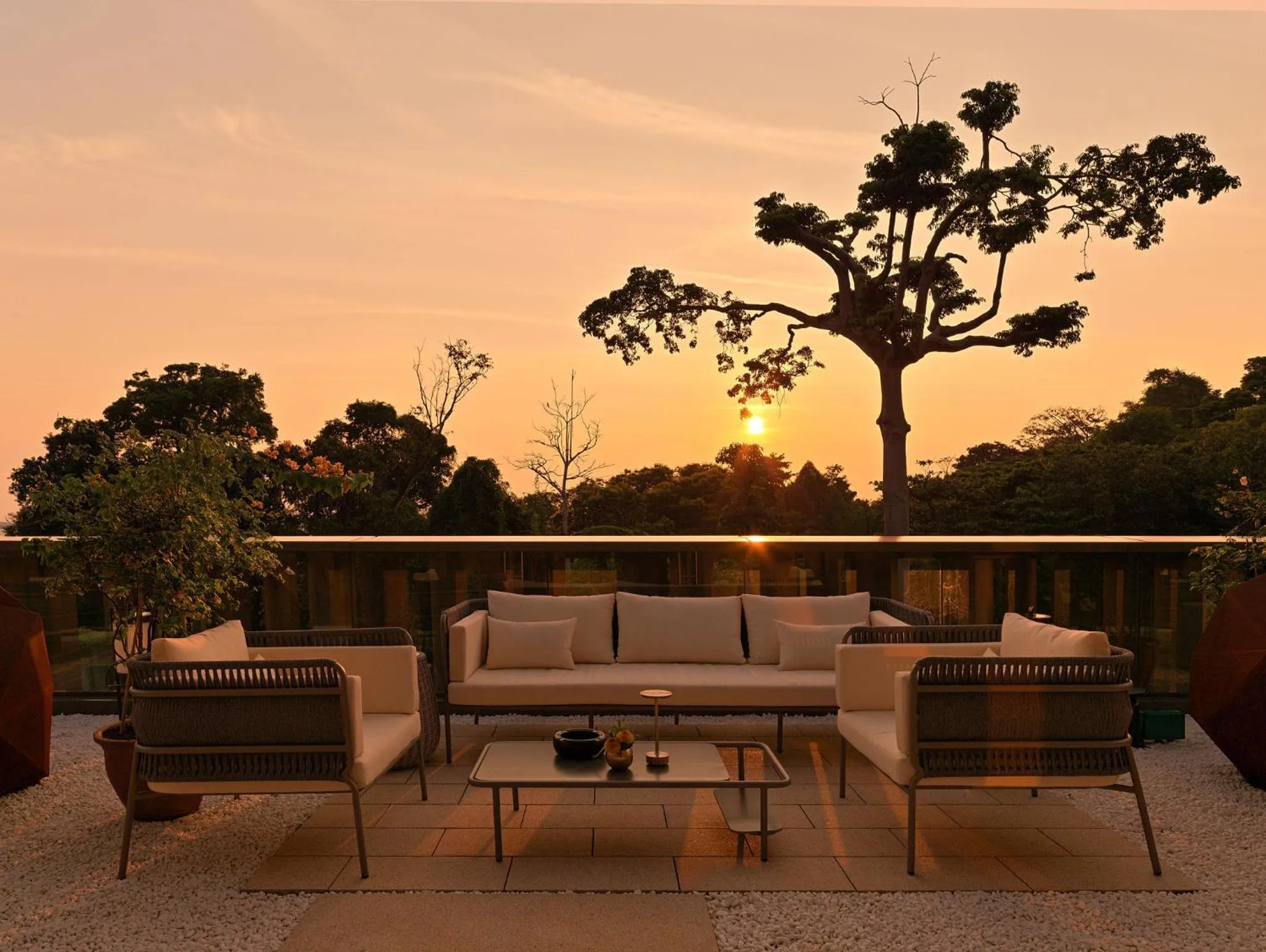 Balcony/Terrace in Raffles Sentosa Singapore