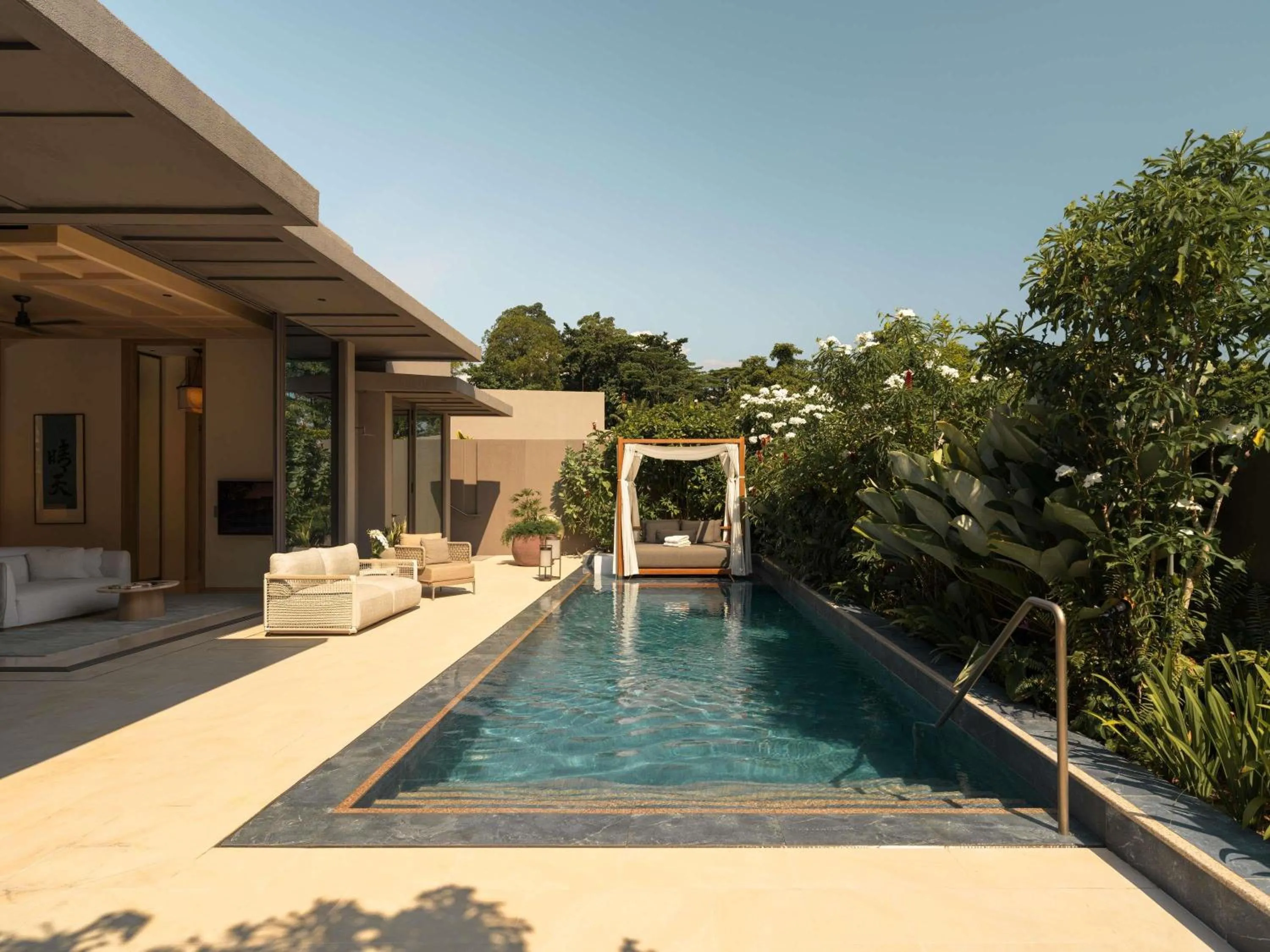 Bedroom in Raffles Sentosa Singapore