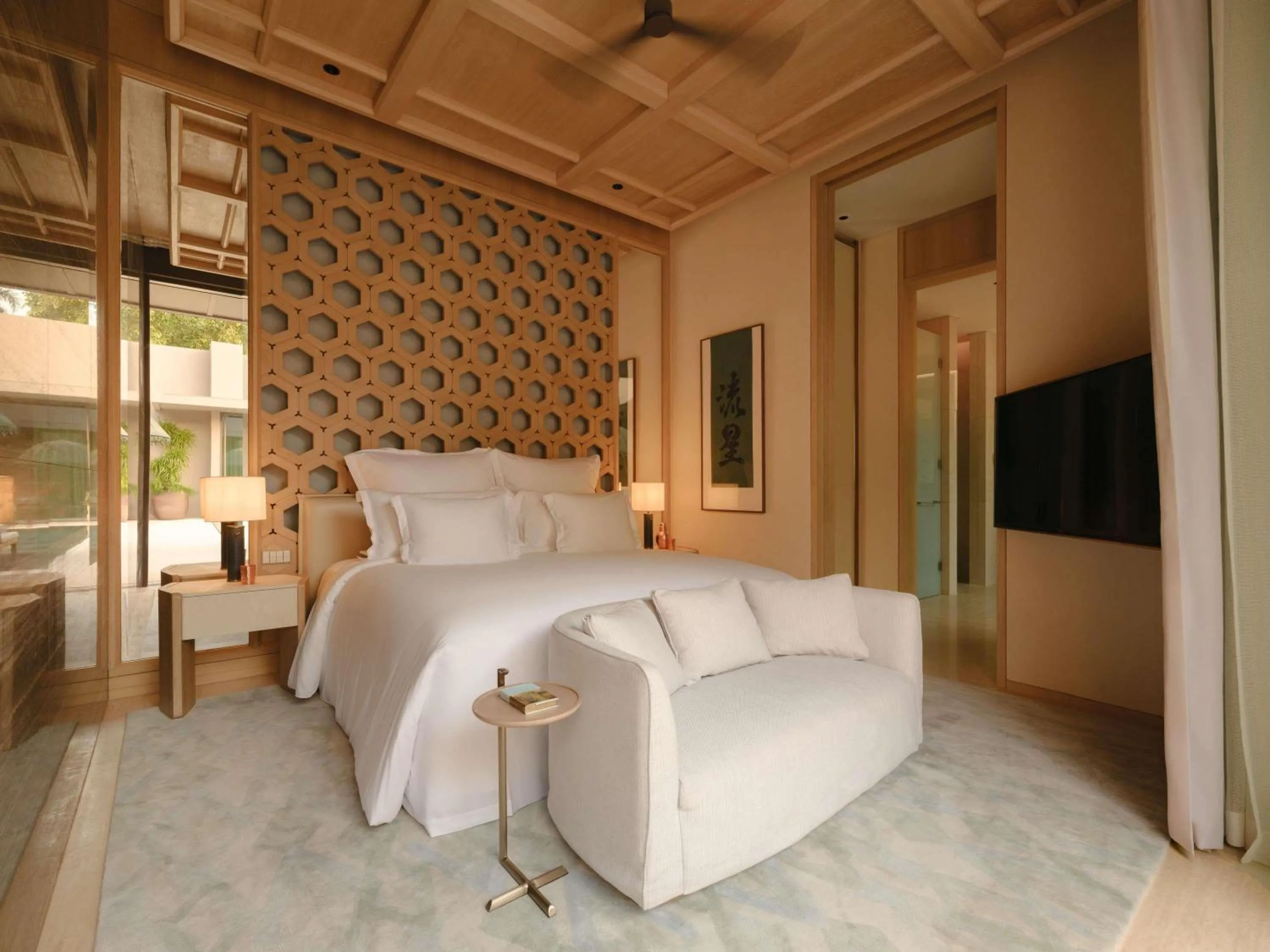 Bedroom, Bed in Raffles Sentosa Singapore