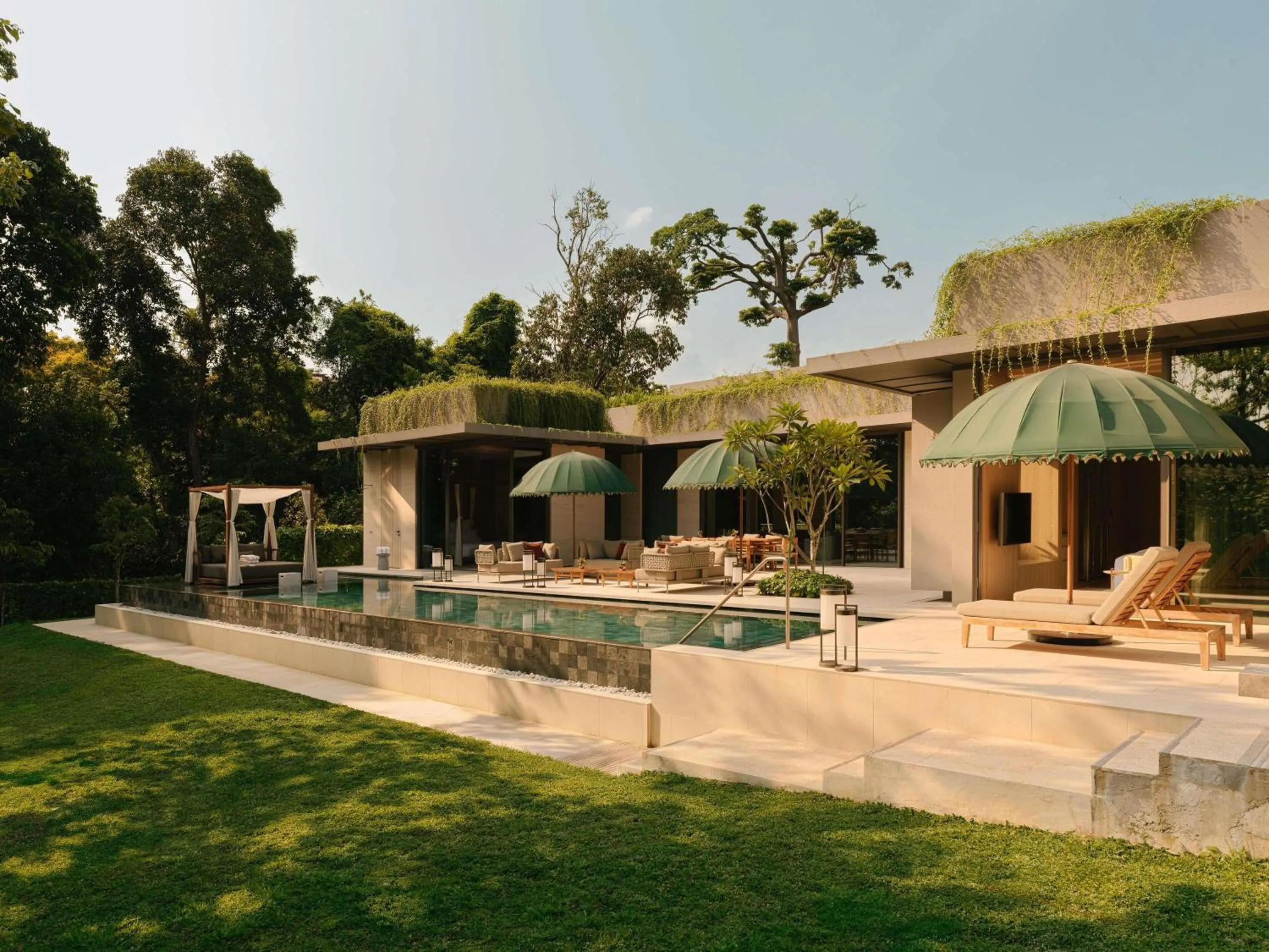 Bedroom in Raffles Sentosa Singapore