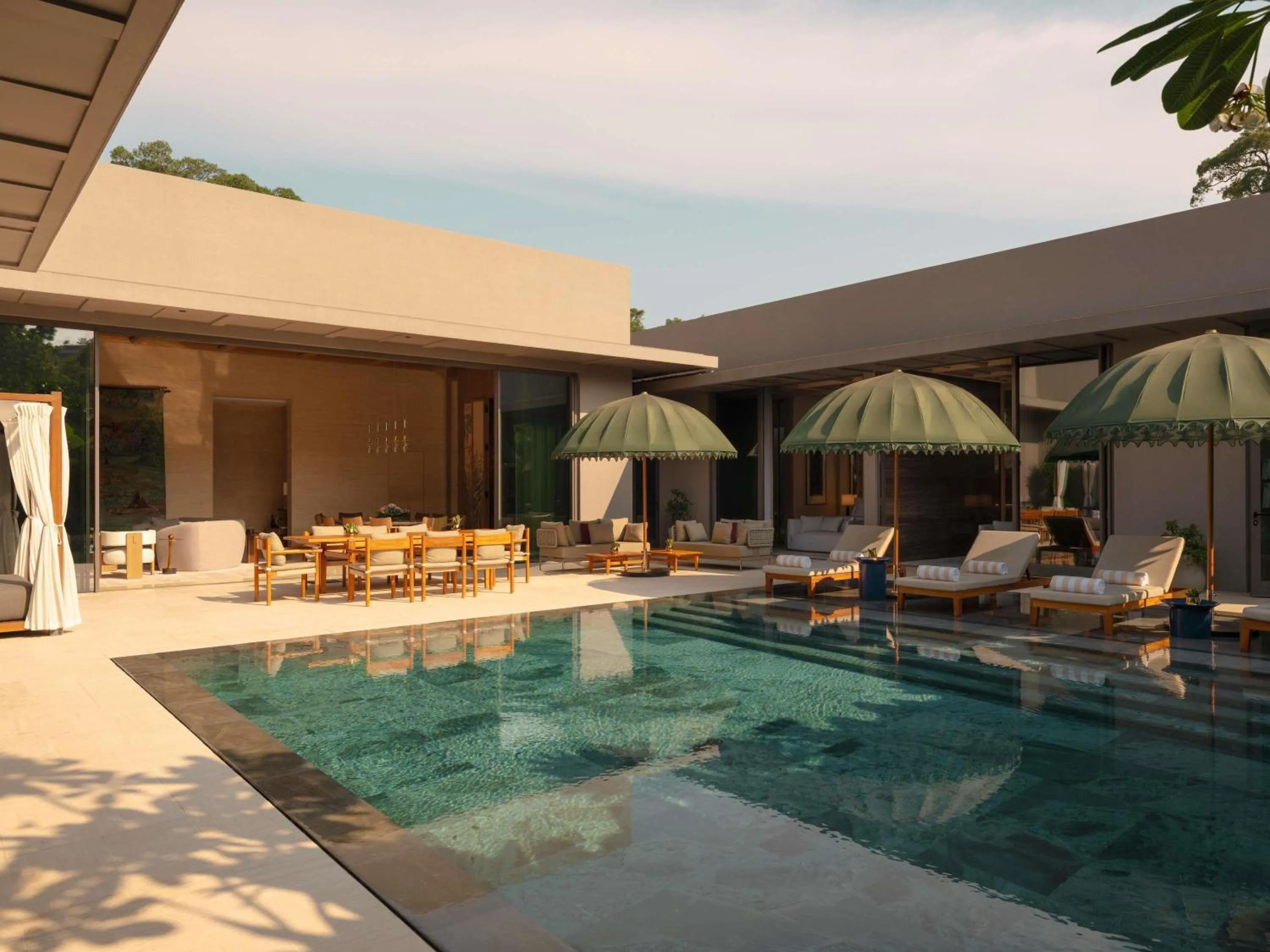 Bedroom in Raffles Sentosa Singapore