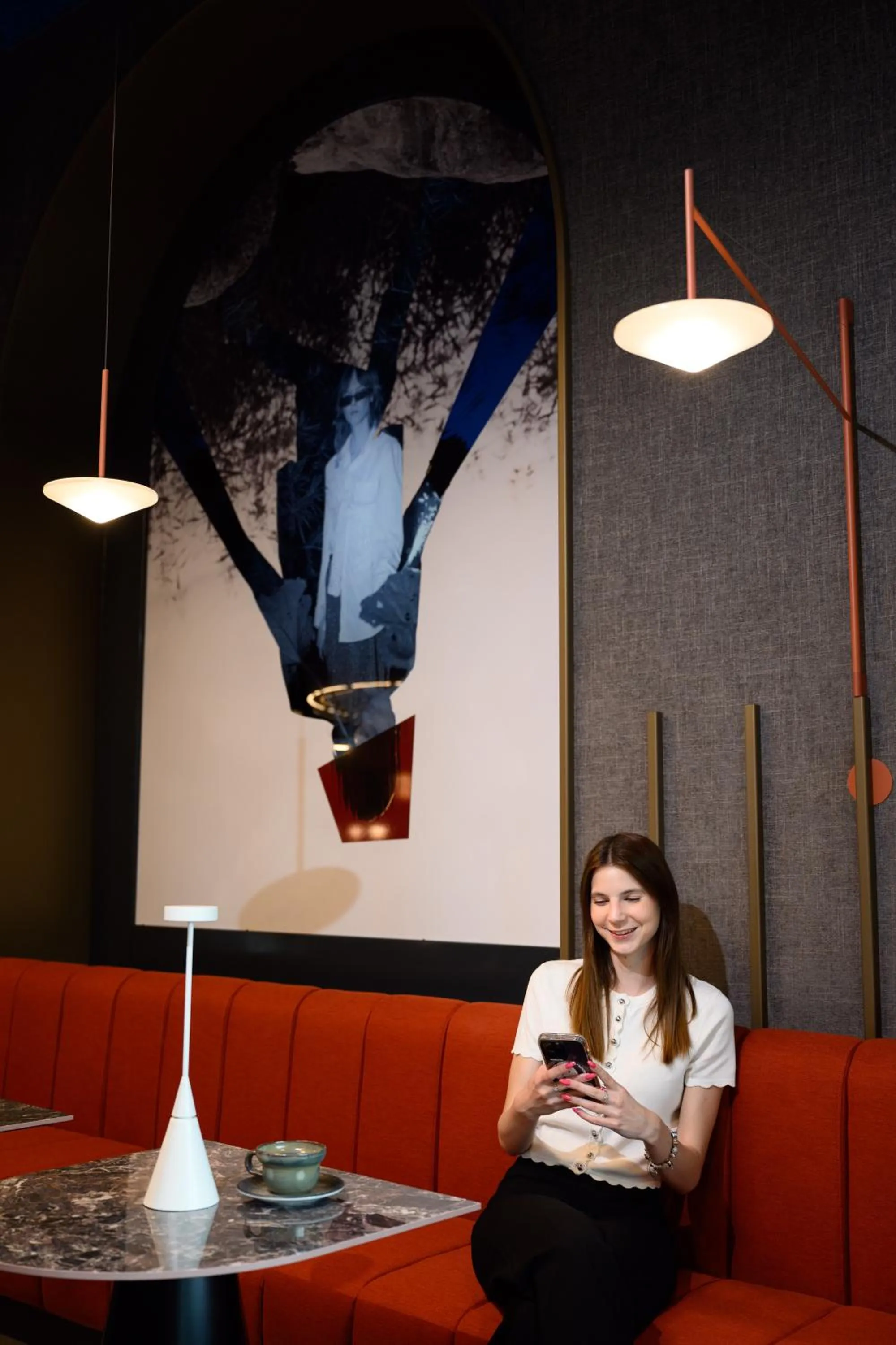 Lobby or reception in TRIBE Budapest Airport