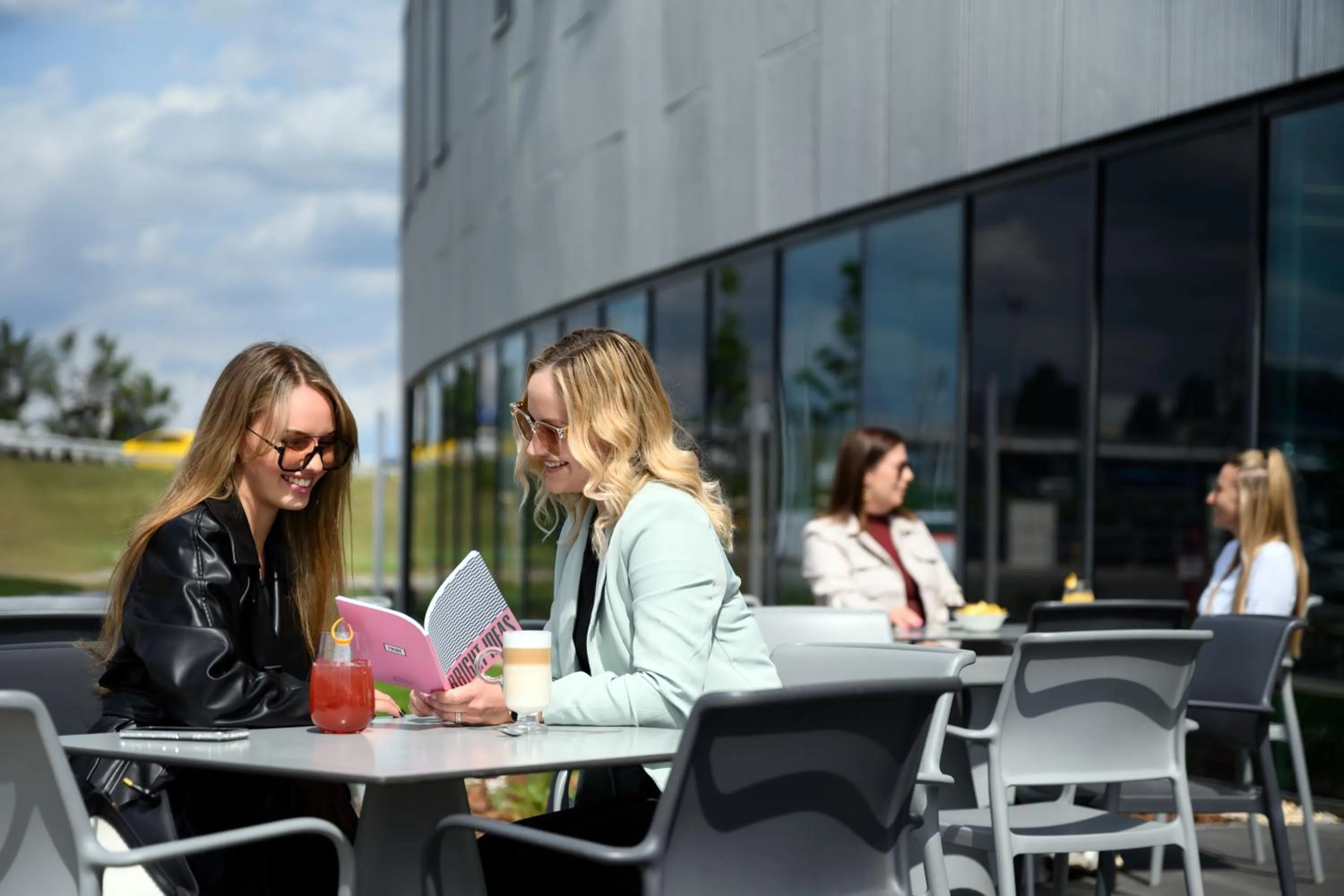 Patio in TRIBE Budapest Airport