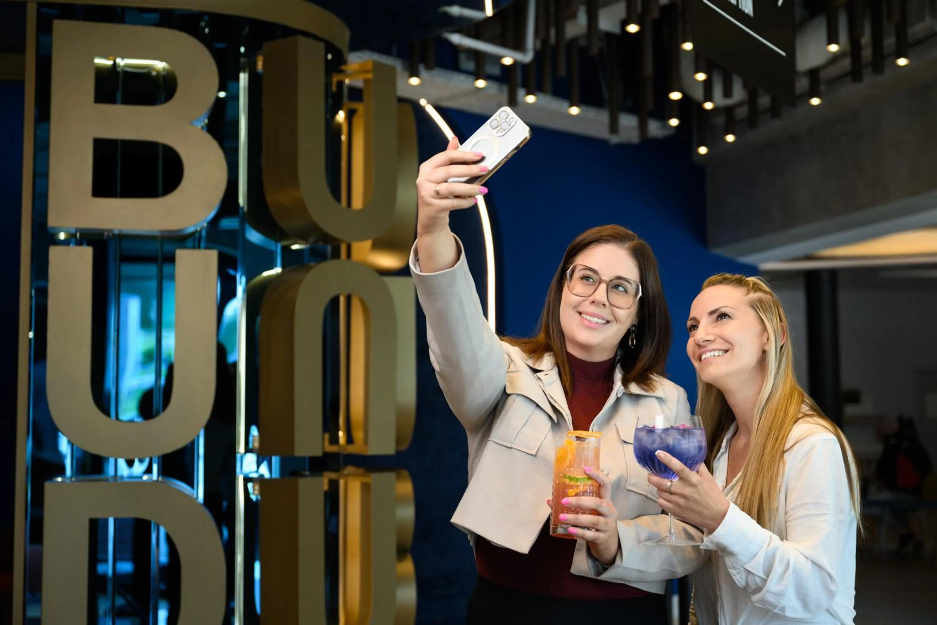 Lobby or reception in TRIBE Budapest Airport