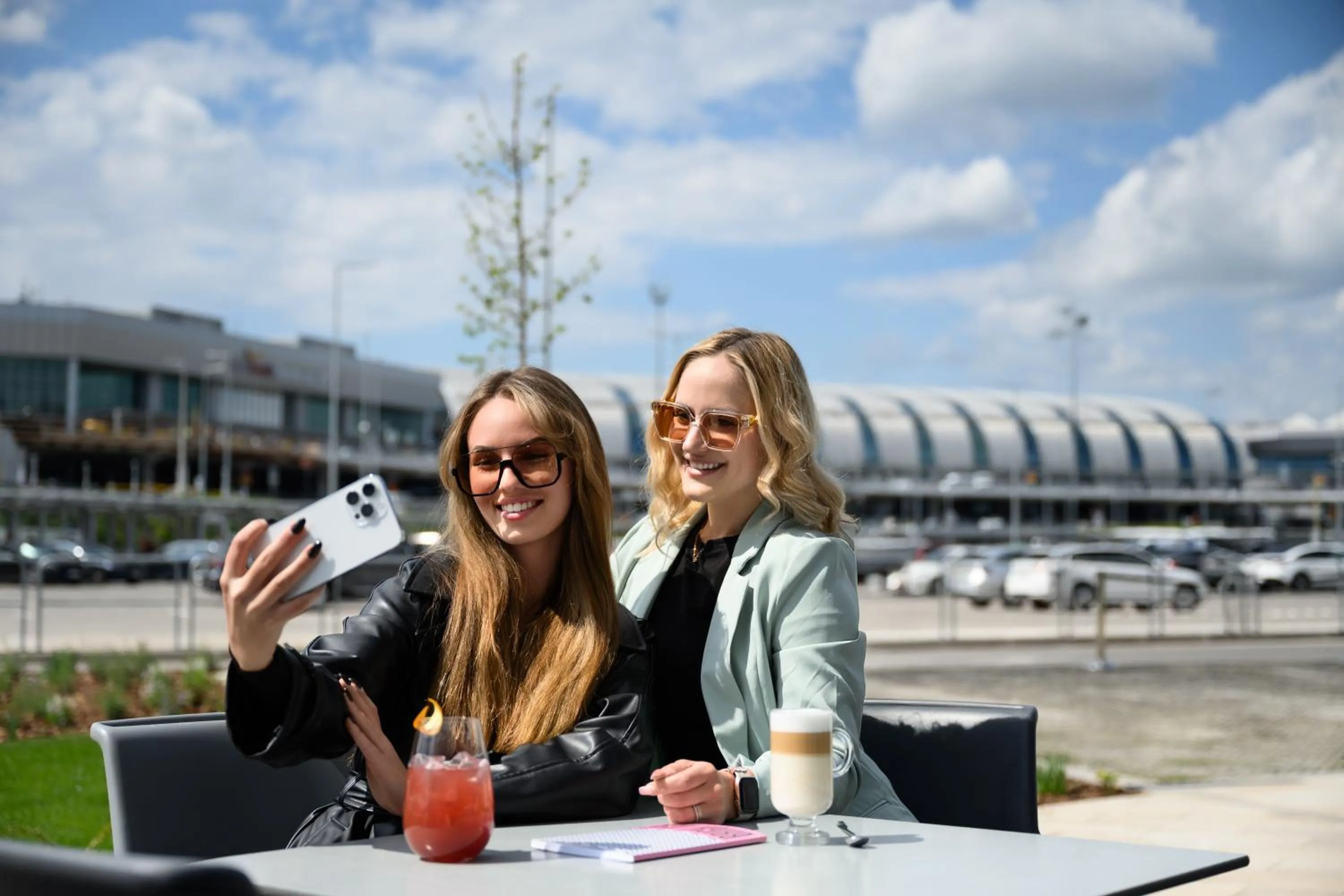Patio in TRIBE Budapest Airport
