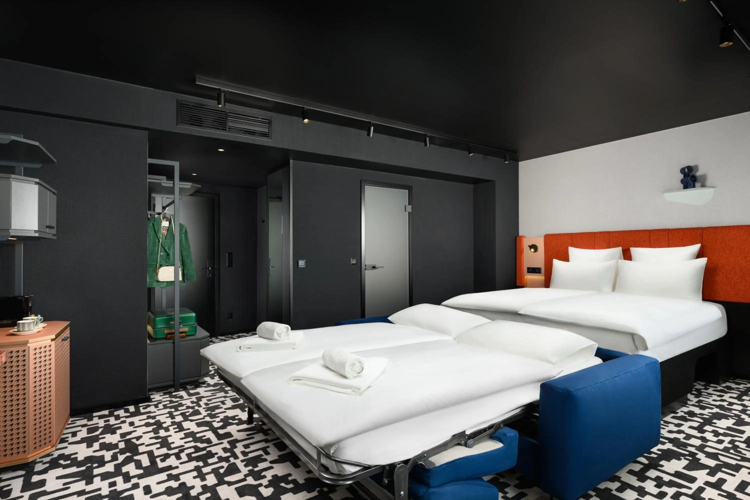 Bed in TRIBE Budapest Airport