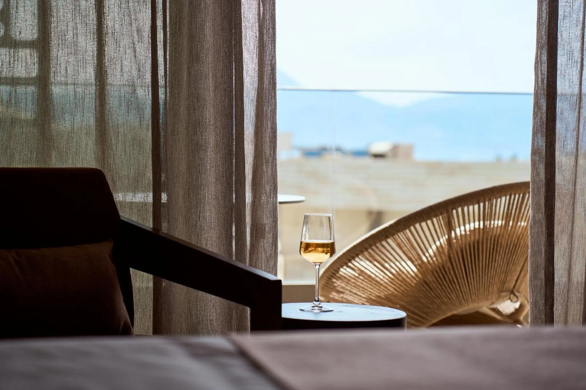 View (from property/room) in Rocca a Mare Heraklion - Handwritten Collection