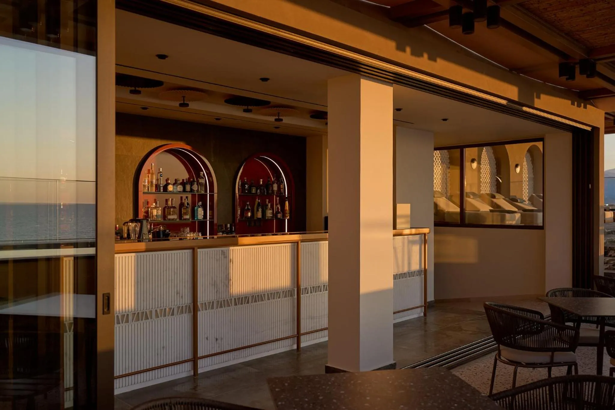 Lounge or bar in Rocca a Mare Heraklion - Handwritten Collection