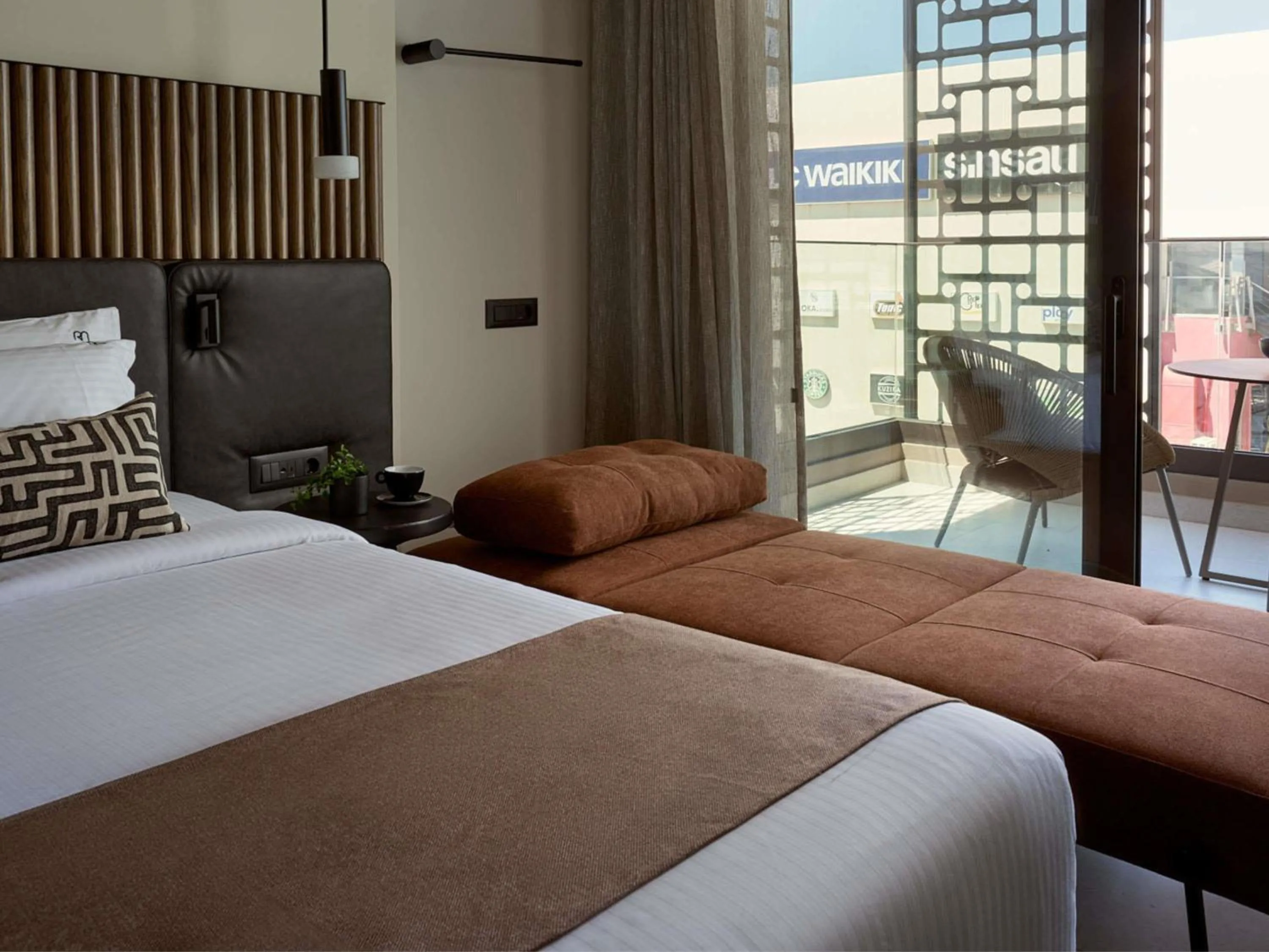 Bedroom, Bed in Rocca a Mare Heraklion - Handwritten Collection