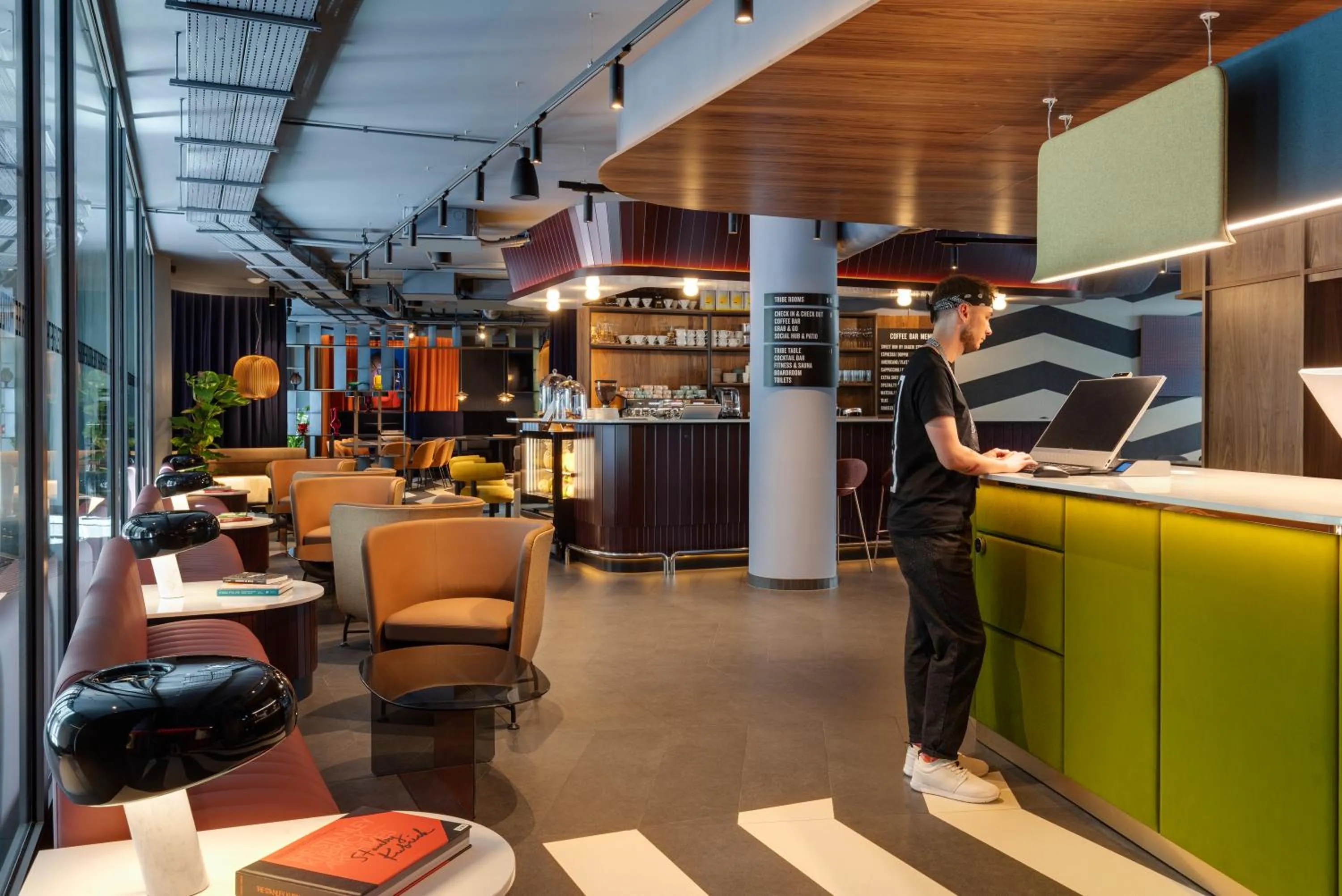 Lobby or reception in TRIBE Krakow Old Town