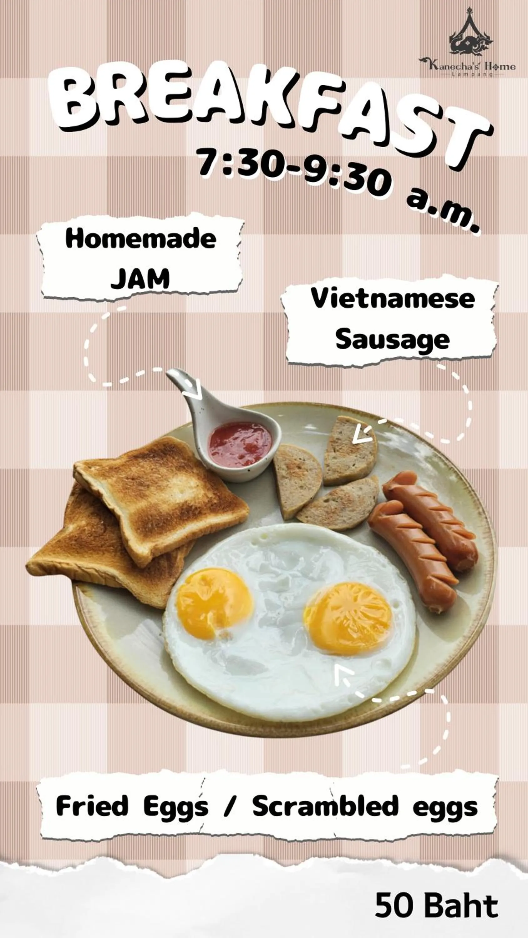 Breakfast in Kanecha's Home Lampang