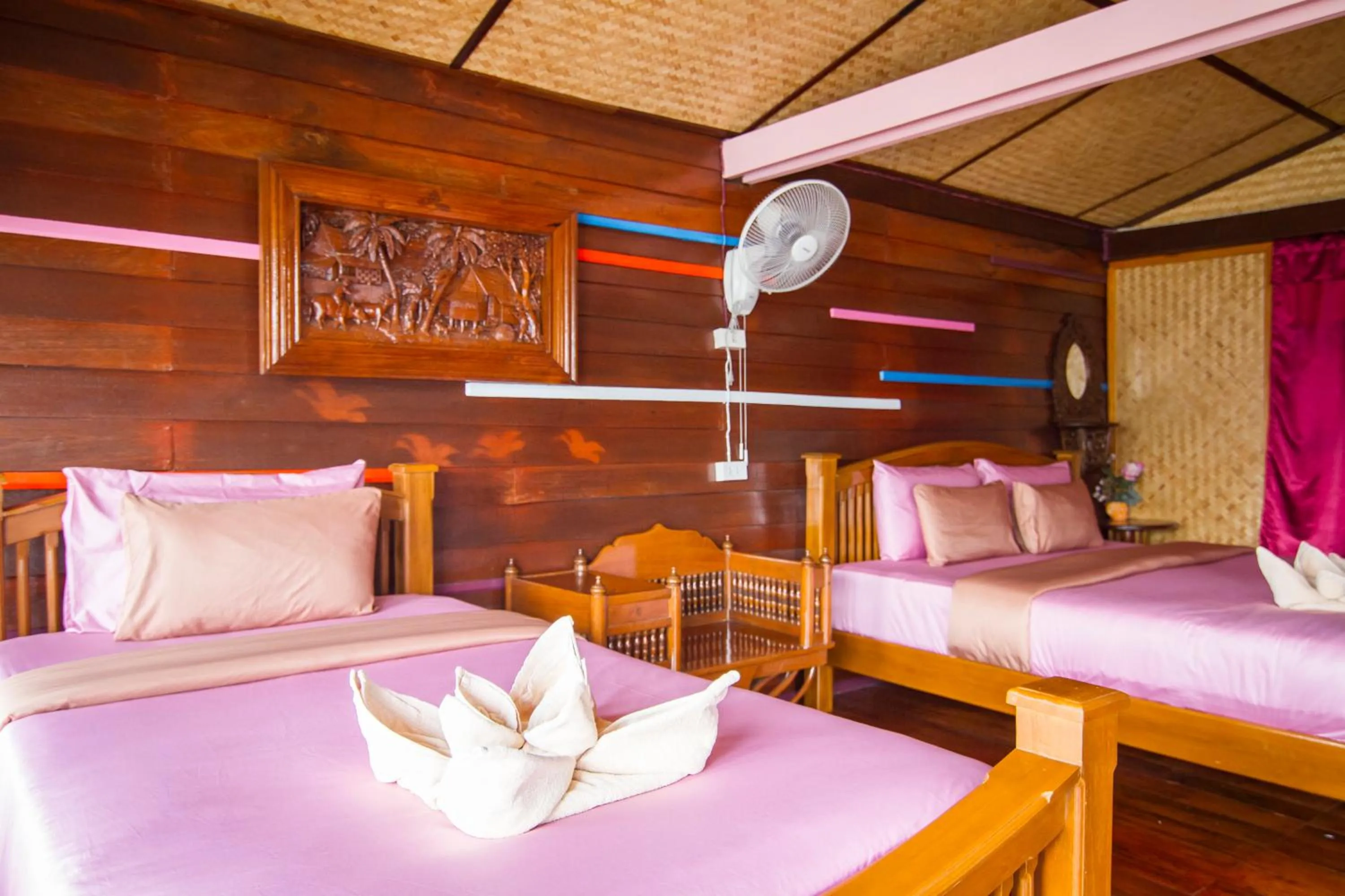 Bedroom, Bed in Kanecha's Home Lampang