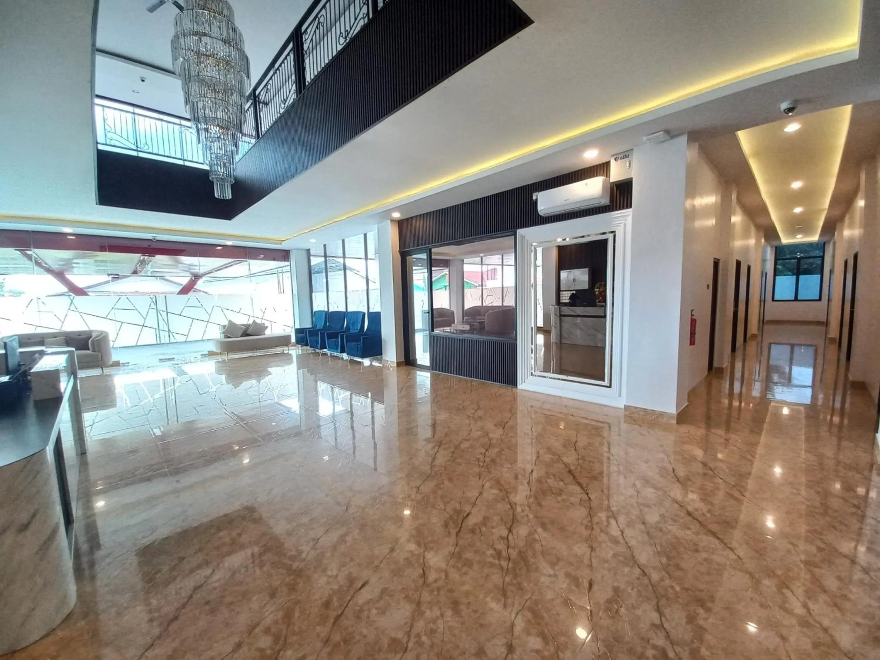 Lobby or reception in Sans Vibes Viandara Pekanbaru
