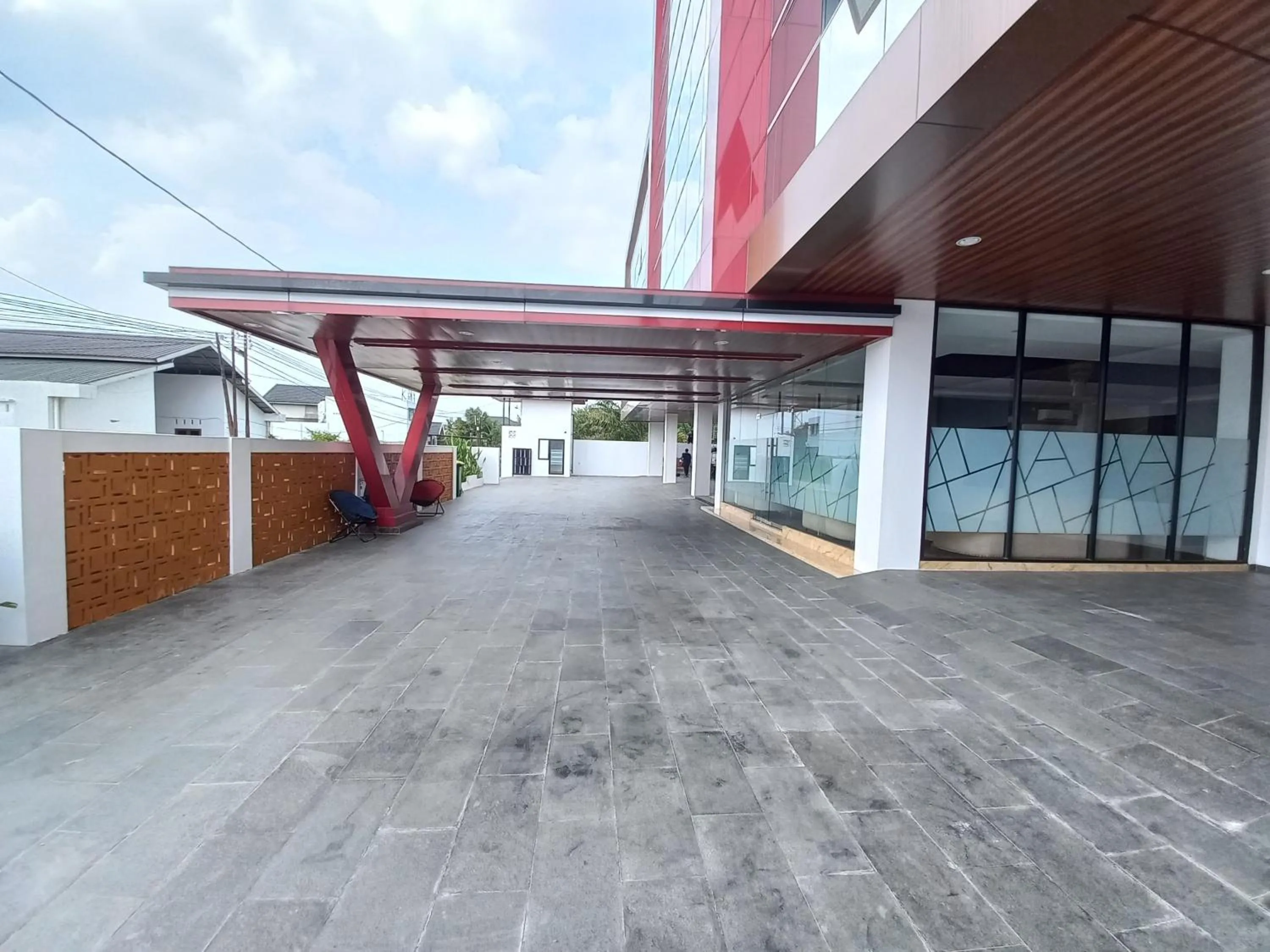 Facade/entrance in Sans Vibes Viandara Pekanbaru