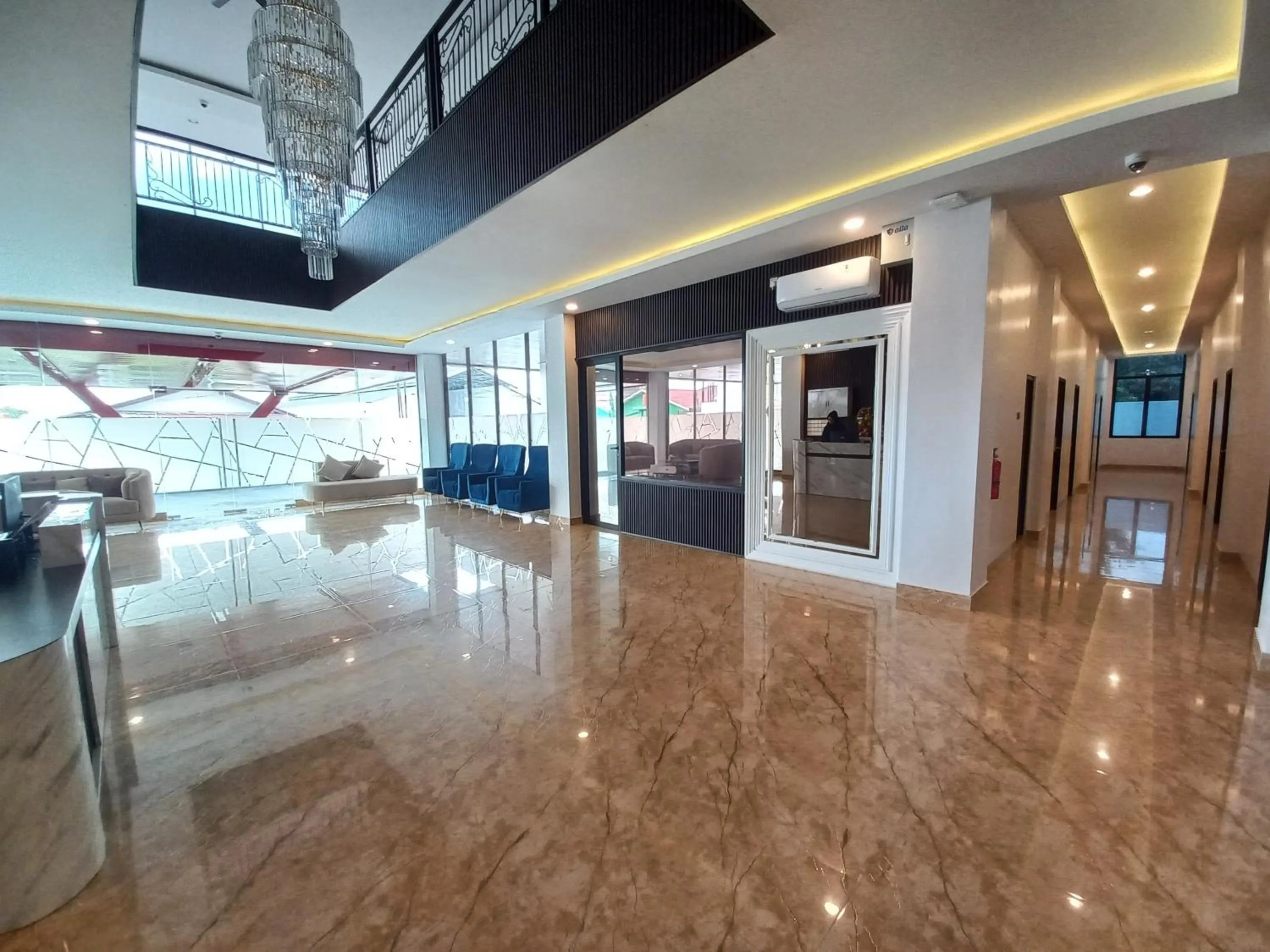 Lobby or reception in Sans Vibes Viandara Pekanbaru