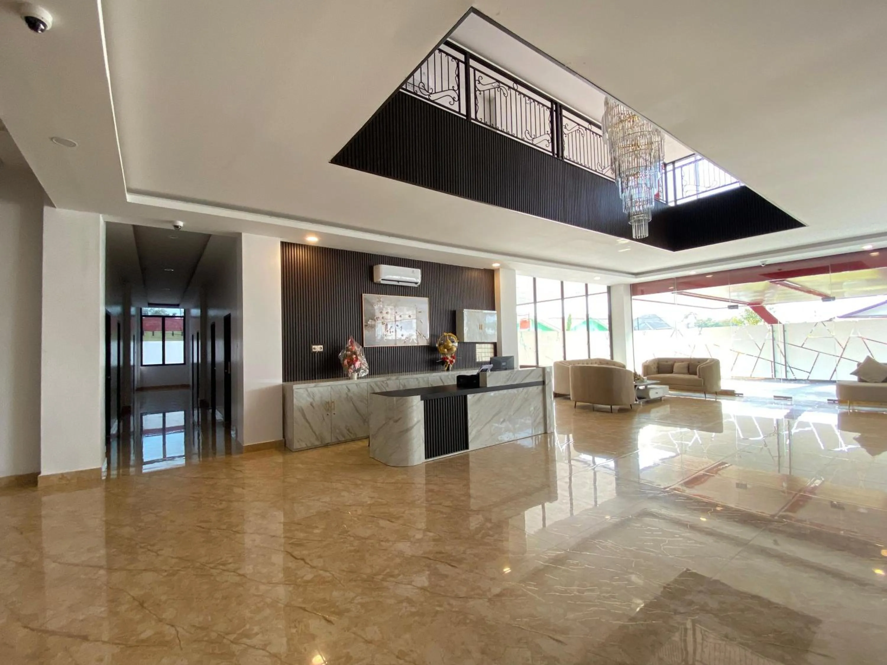 Lobby or reception in Sans Vibes Viandara Pekanbaru