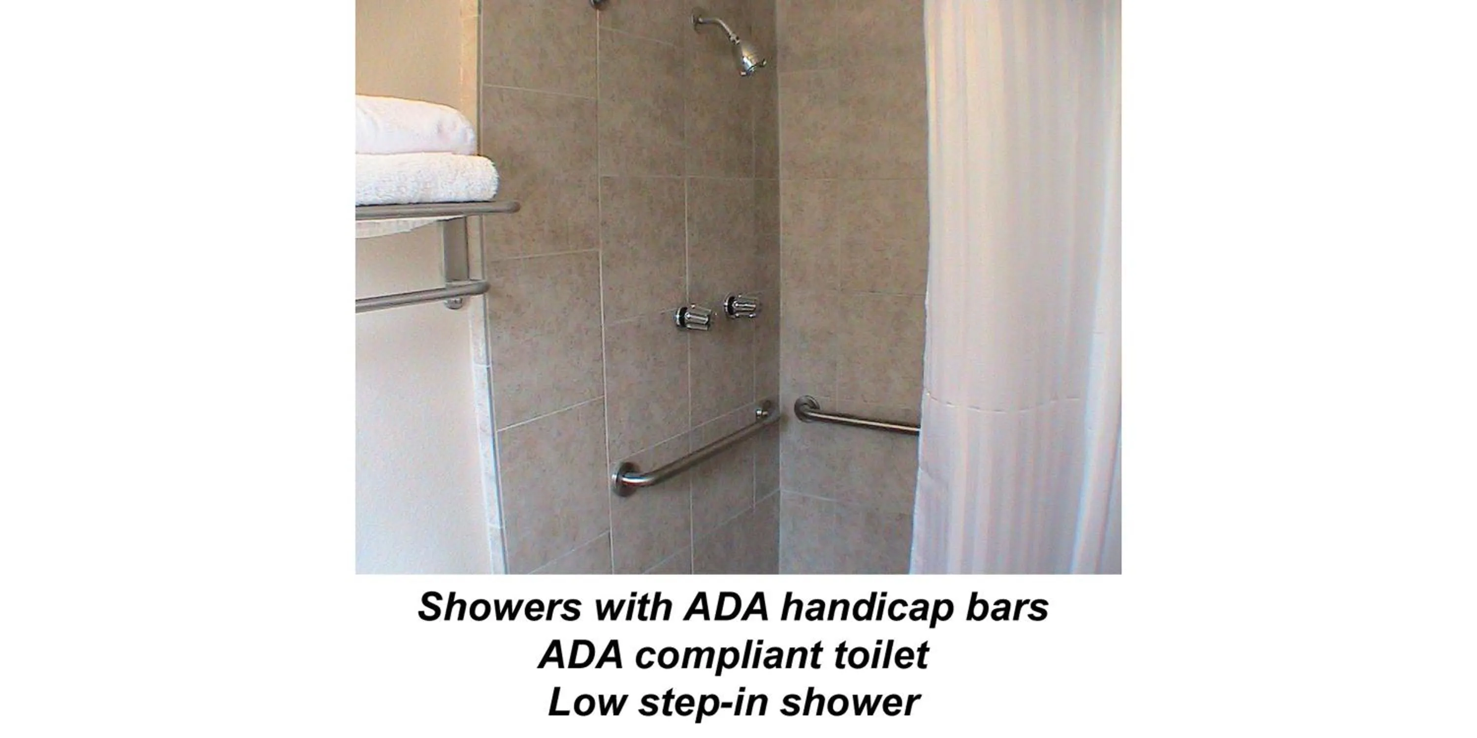 Shower in At Home Express Tangerine Inn