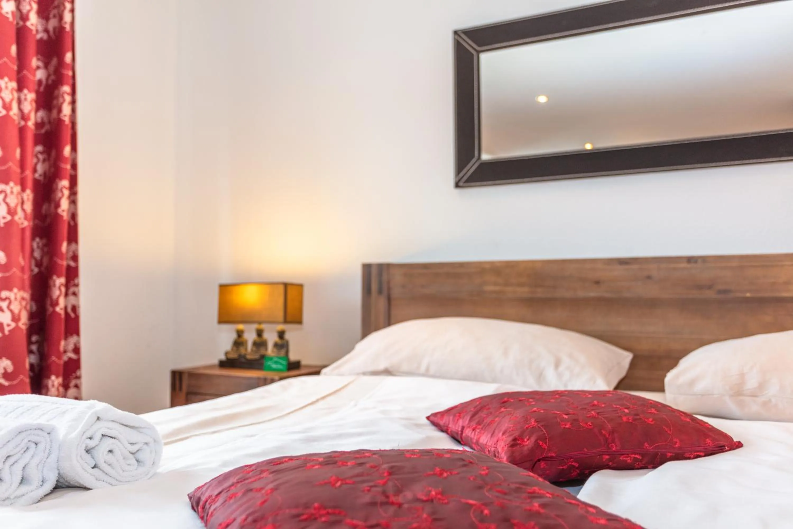 Bed in Landgasthof Fürstenbrunn