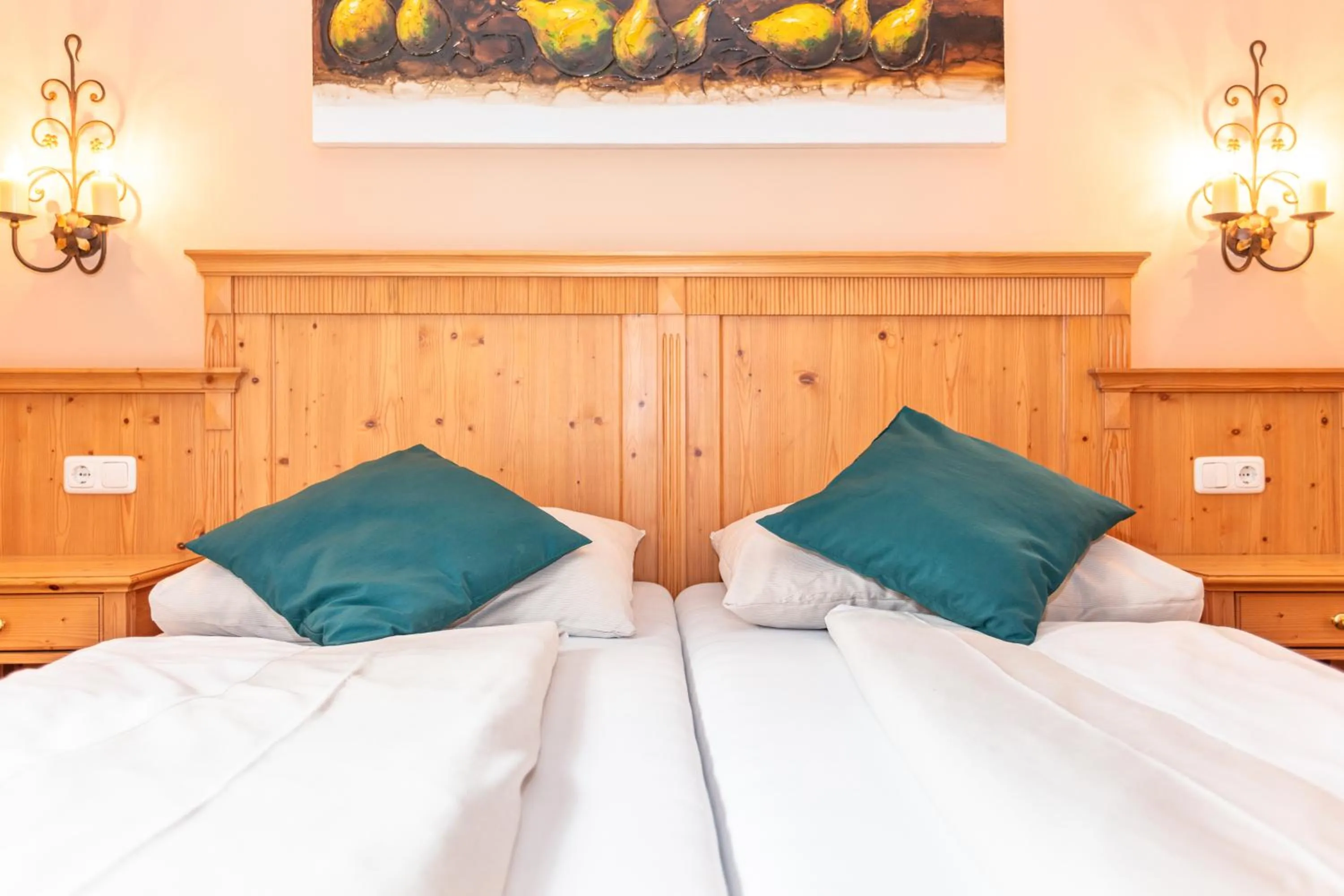 Bed in Landgasthof Fürstenbrunn