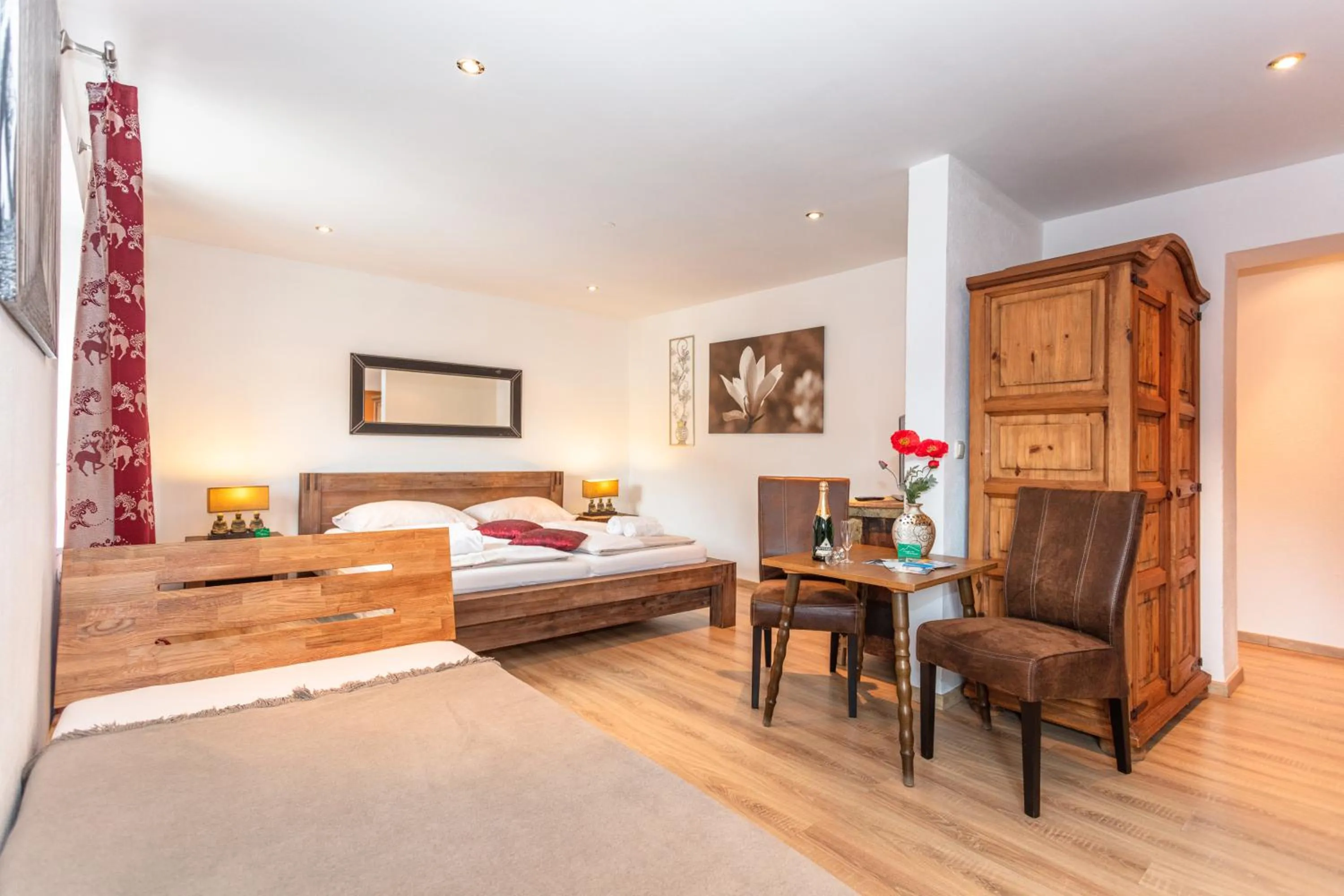 Bed in Landgasthof Fürstenbrunn