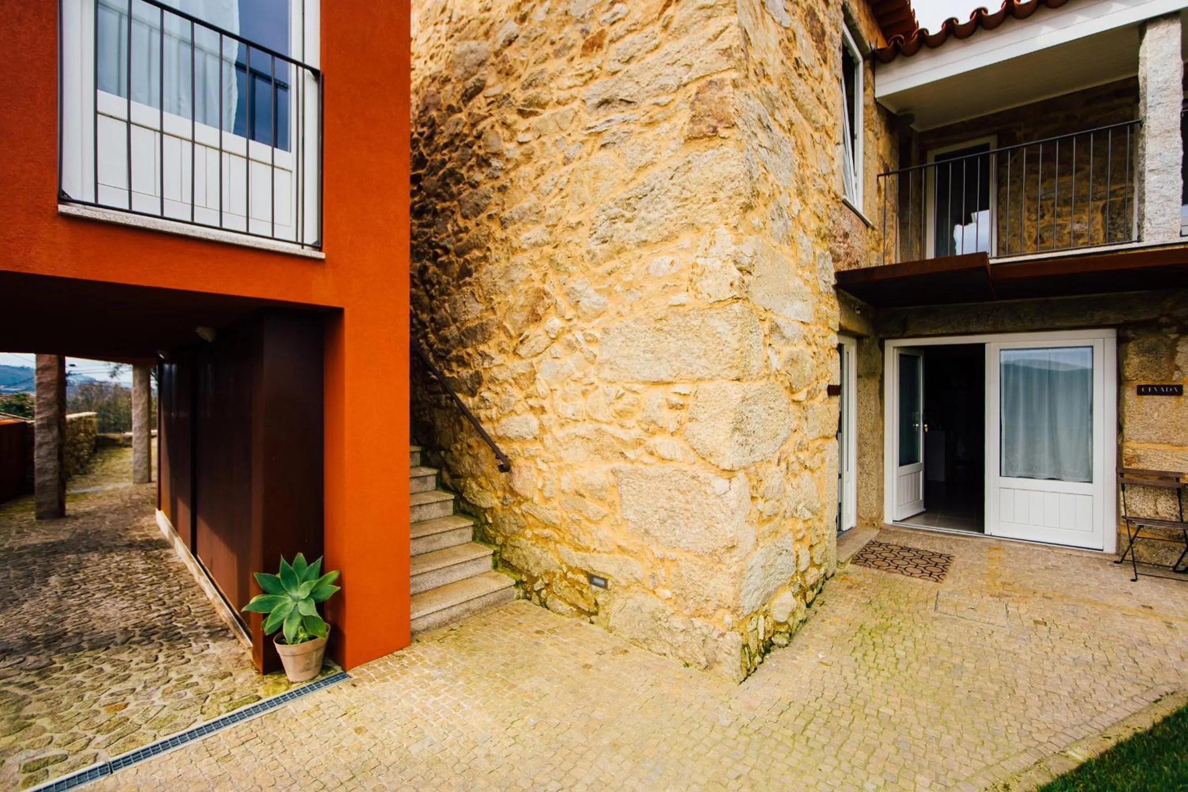 Patio in Vougaldeias Casas da Seara