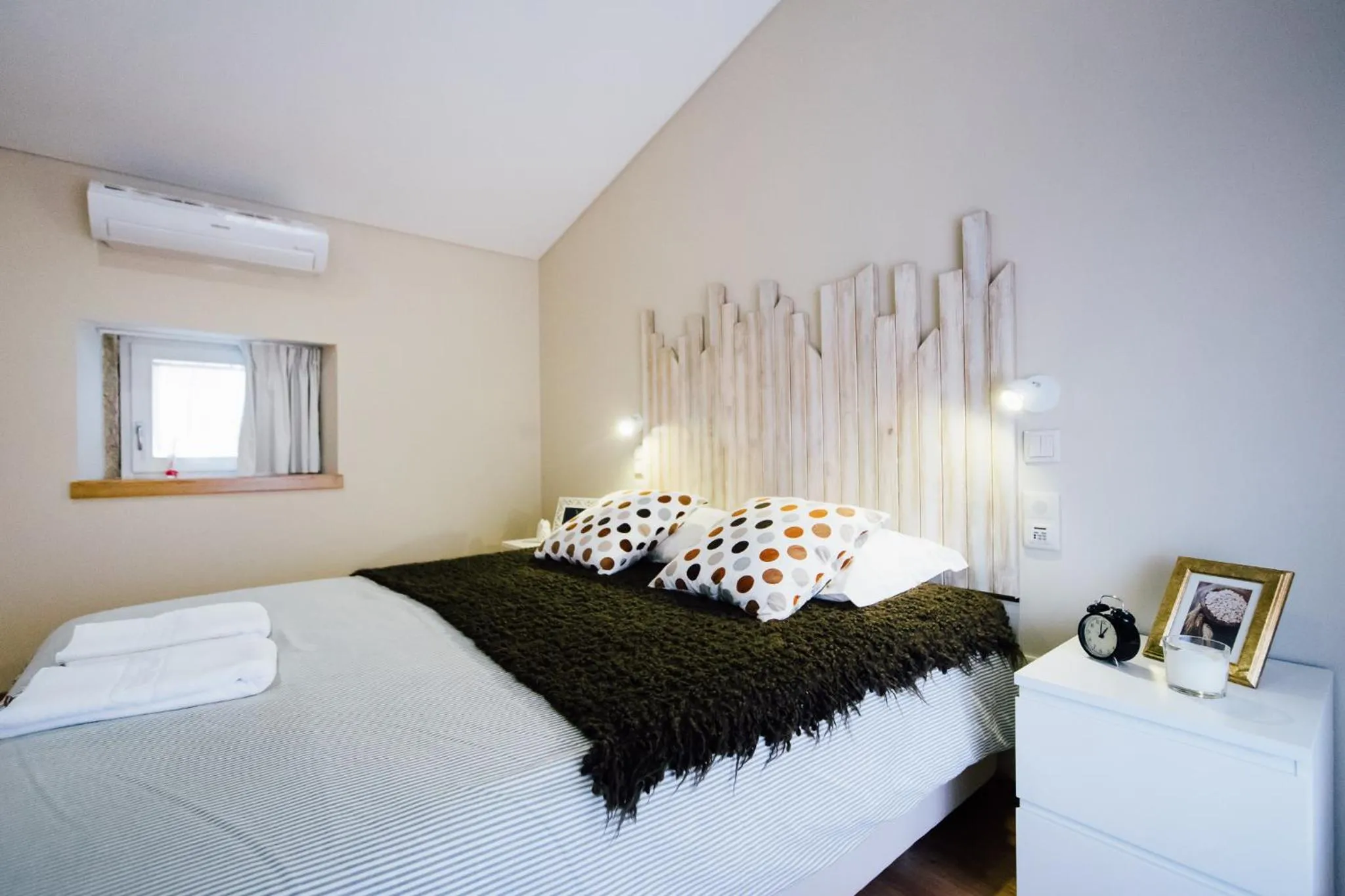 Bed in Vougaldeias Casas da Seara