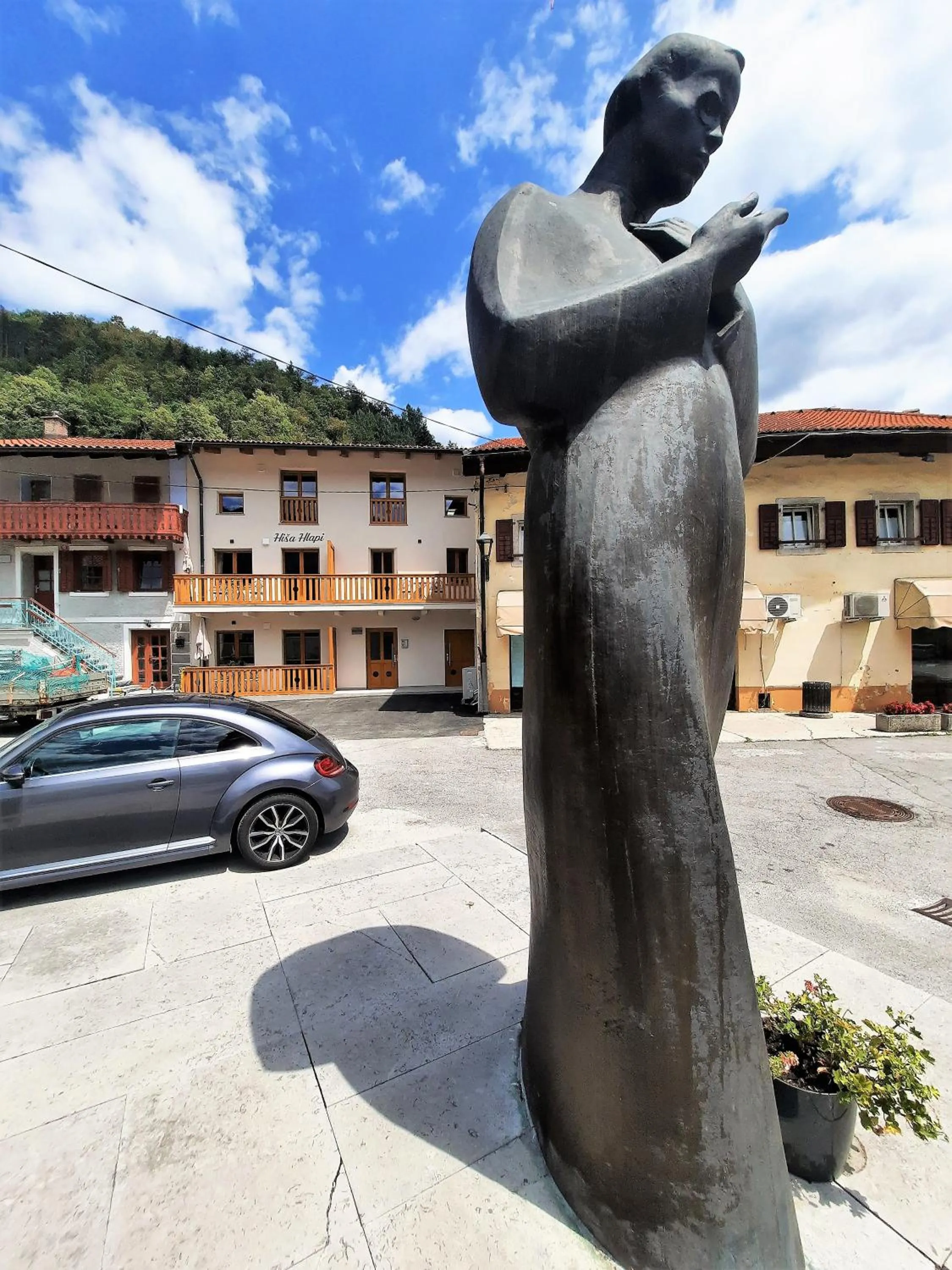 Property building in Apartments Hlapi with SPA