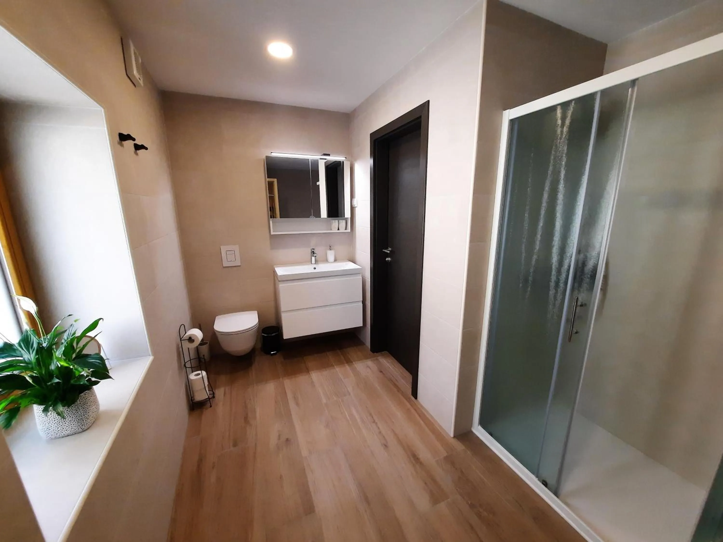 Bathroom in Apartments Hlapi with SPA