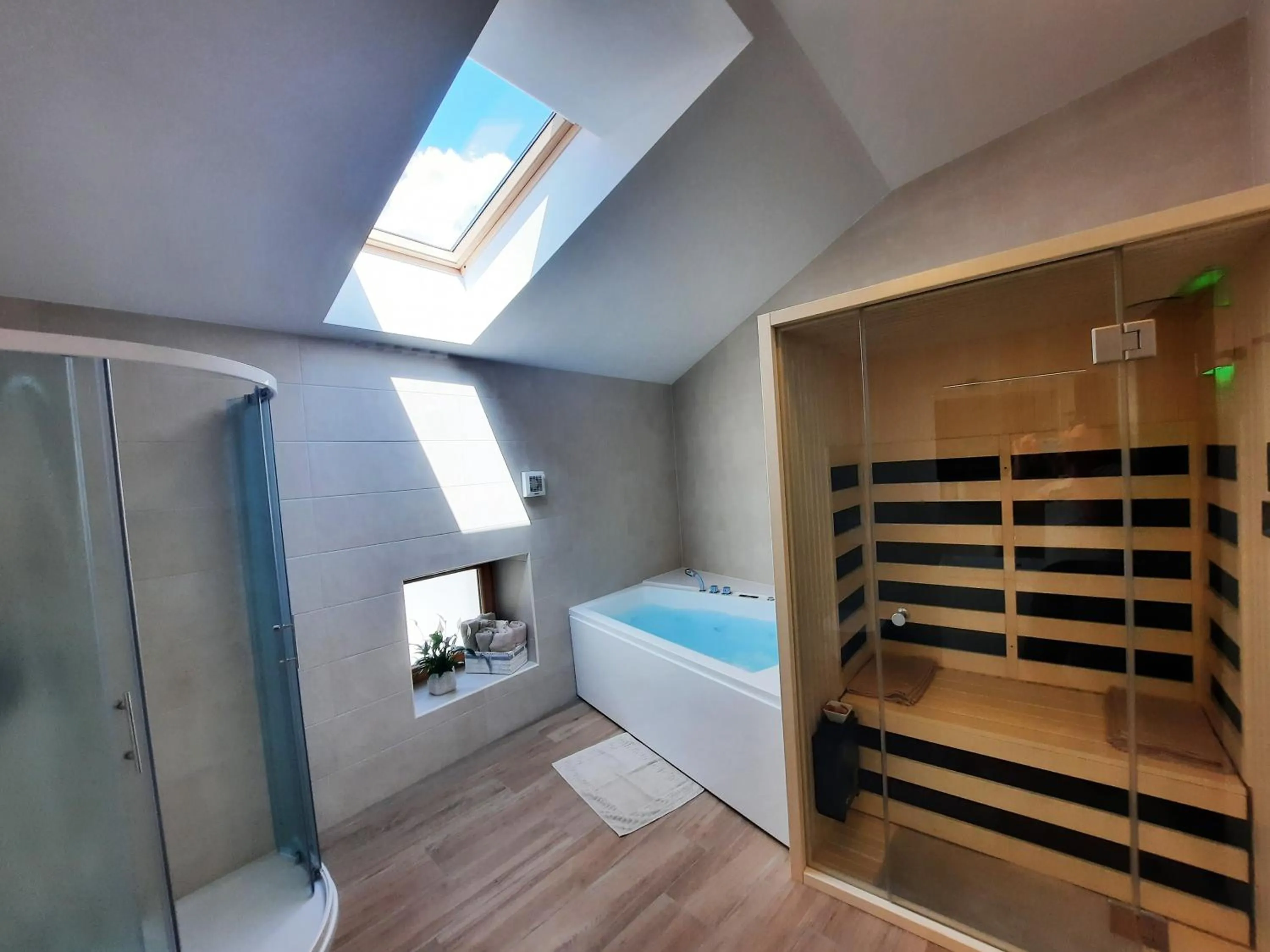 Bathroom in Apartments Hlapi with SPA