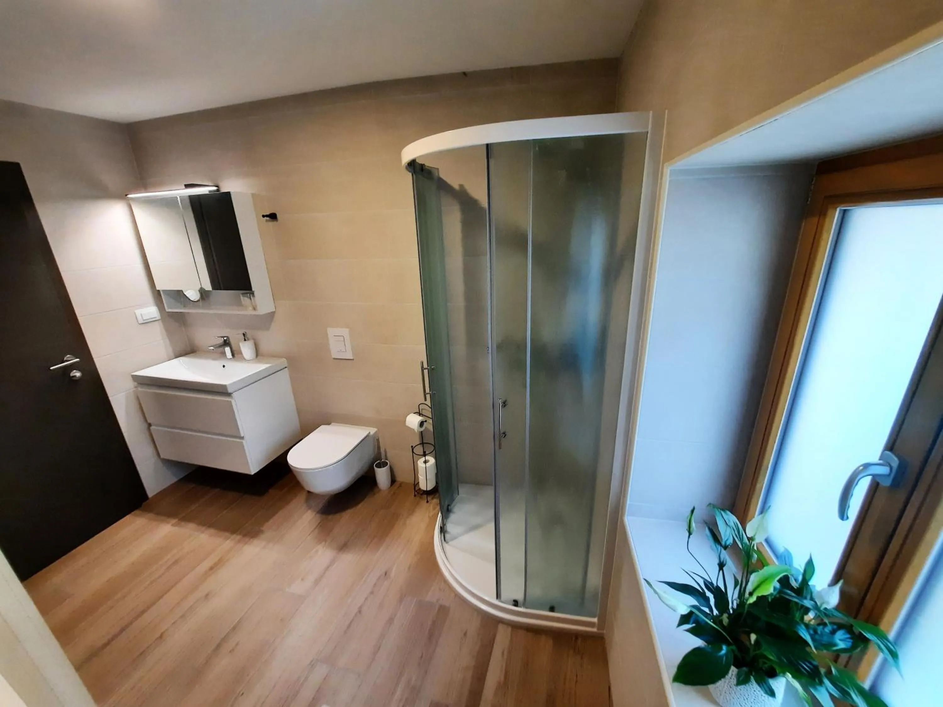 Bathroom in Apartments Hlapi with SPA