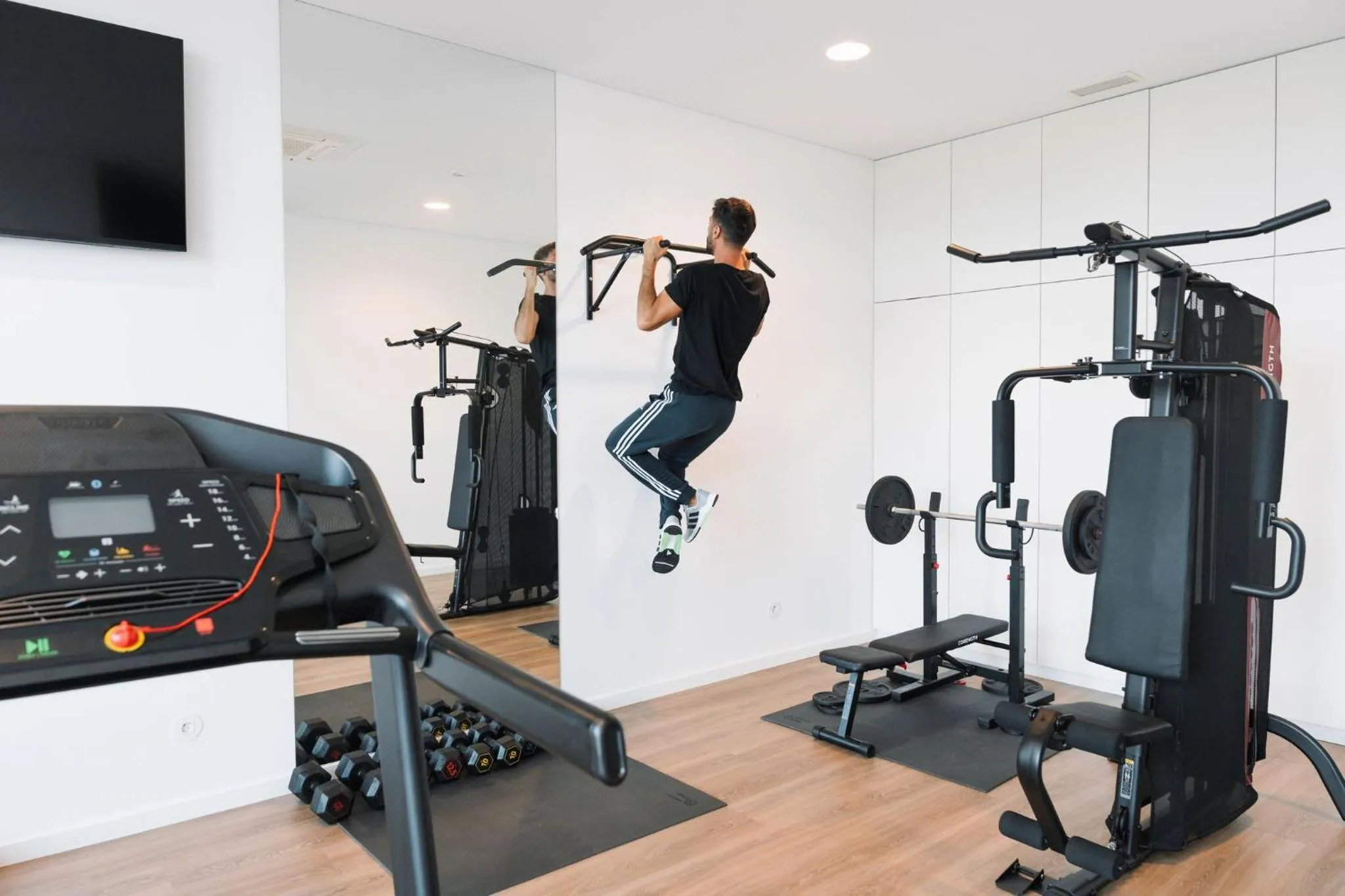 Fitness centre/facilities in Lusitano Garden Villas