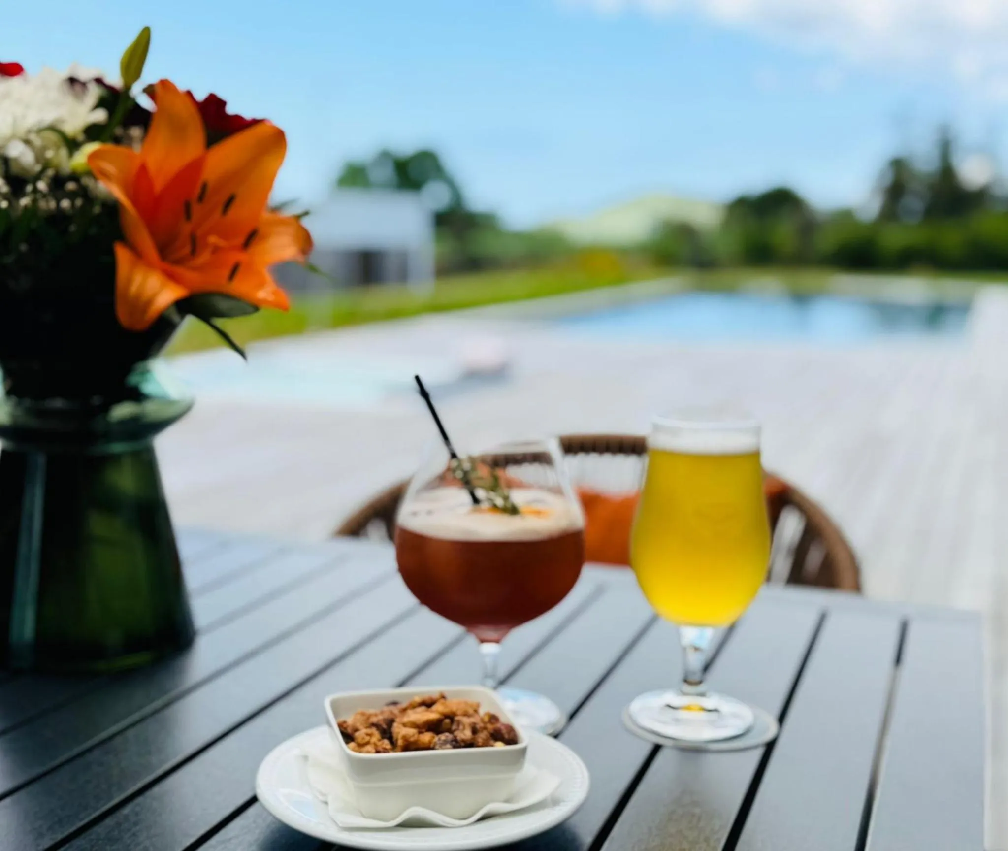 Drinks in Lusitano Garden Villas