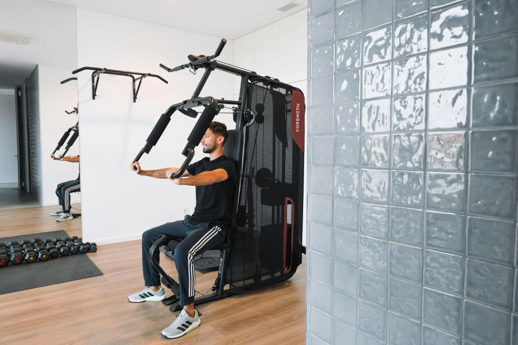 Fitness centre/facilities in Lusitano Garden Villas