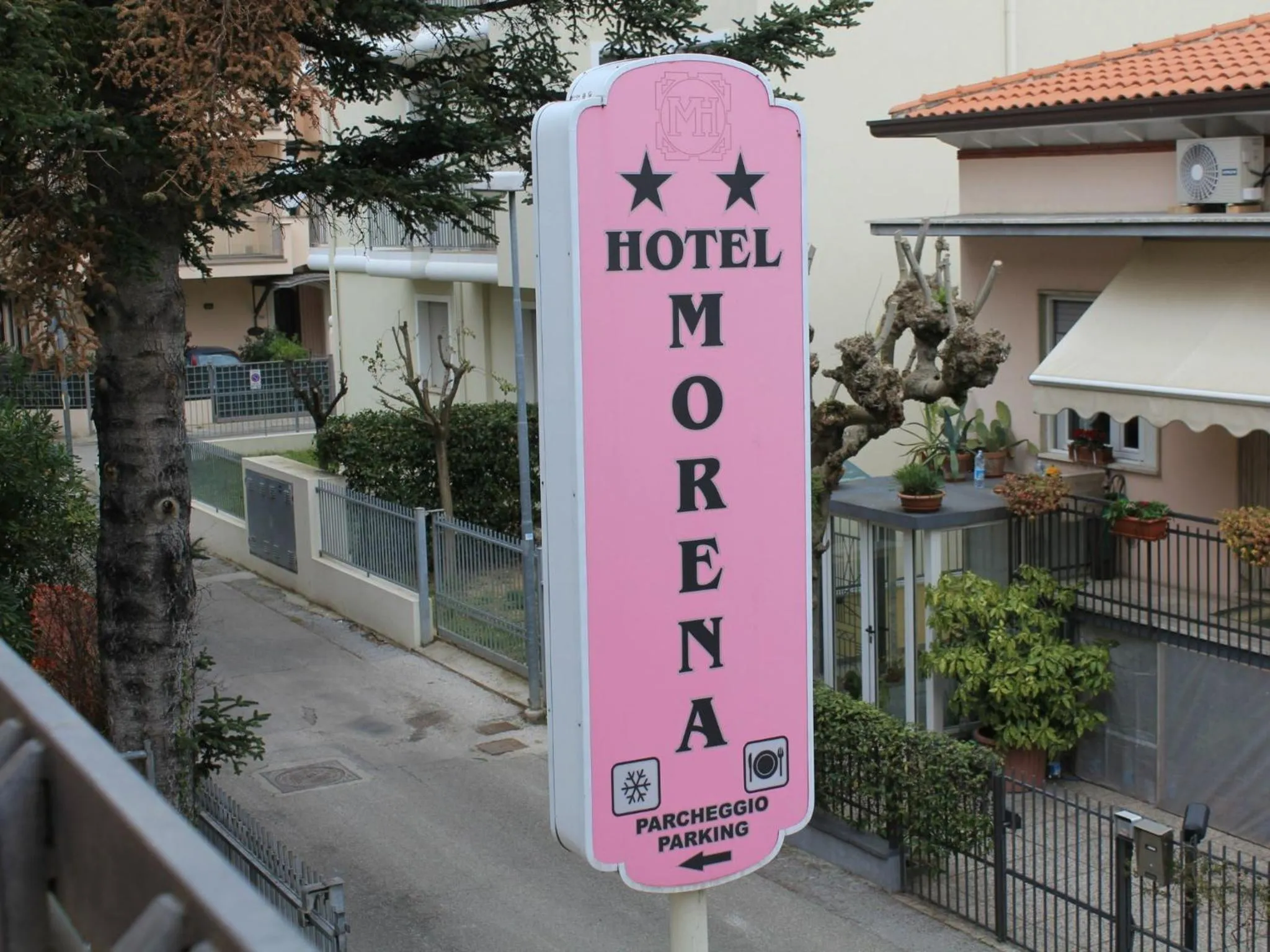 Property logo or sign in Hotel Morena Riccione Centrale