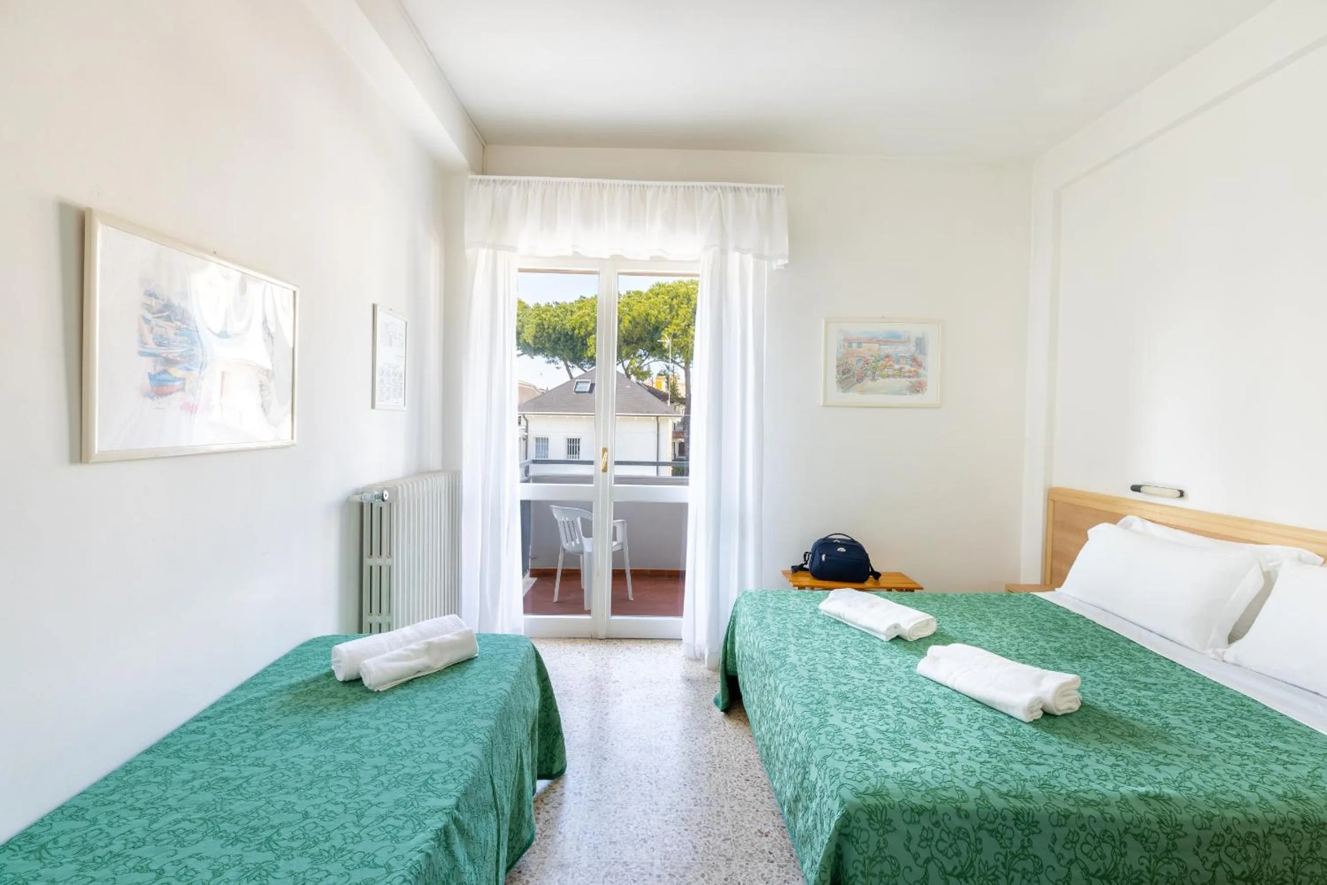 Bedroom in Hotel Morena Riccione Centrale