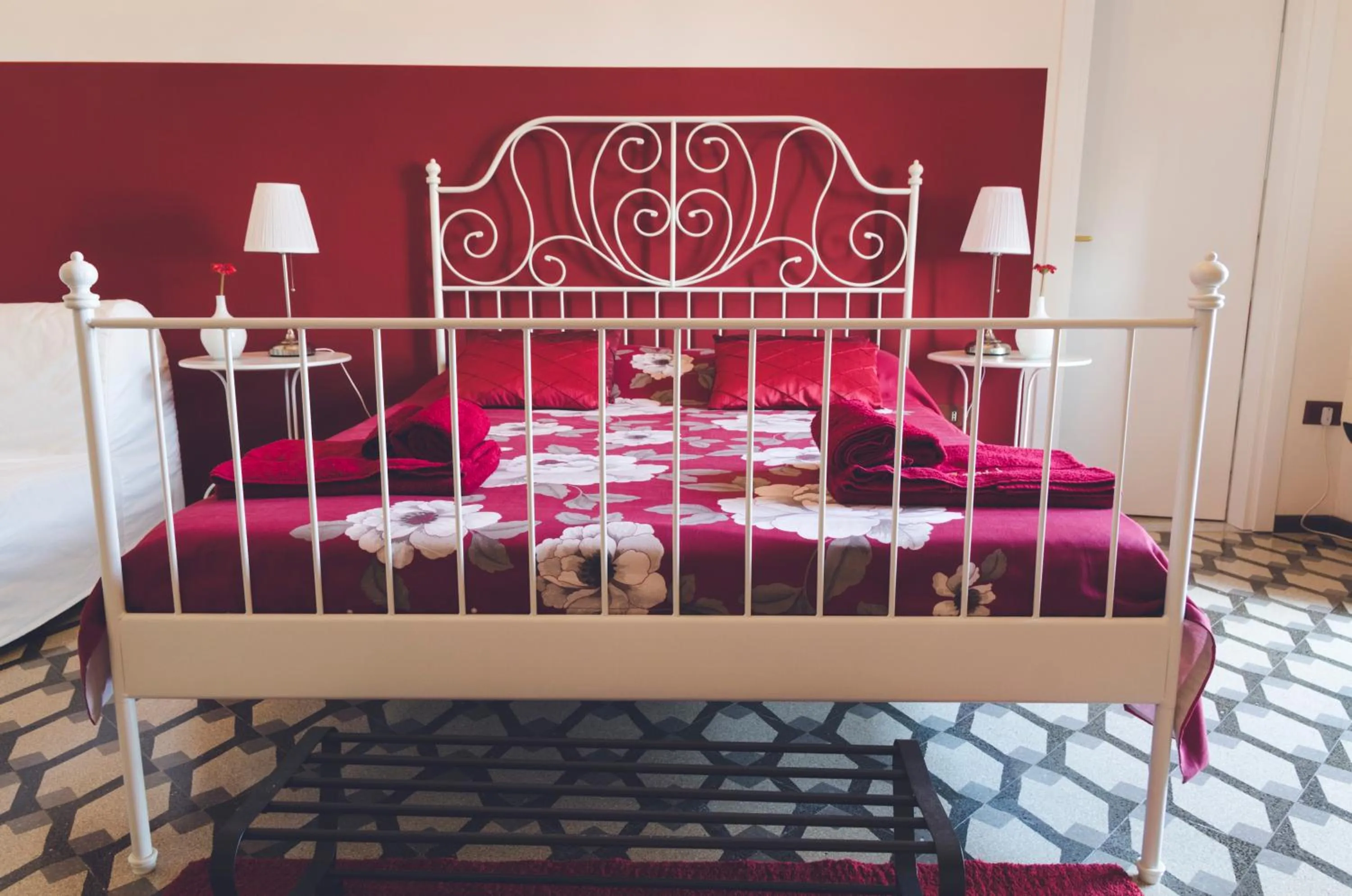 Bed in Aretè Guest House