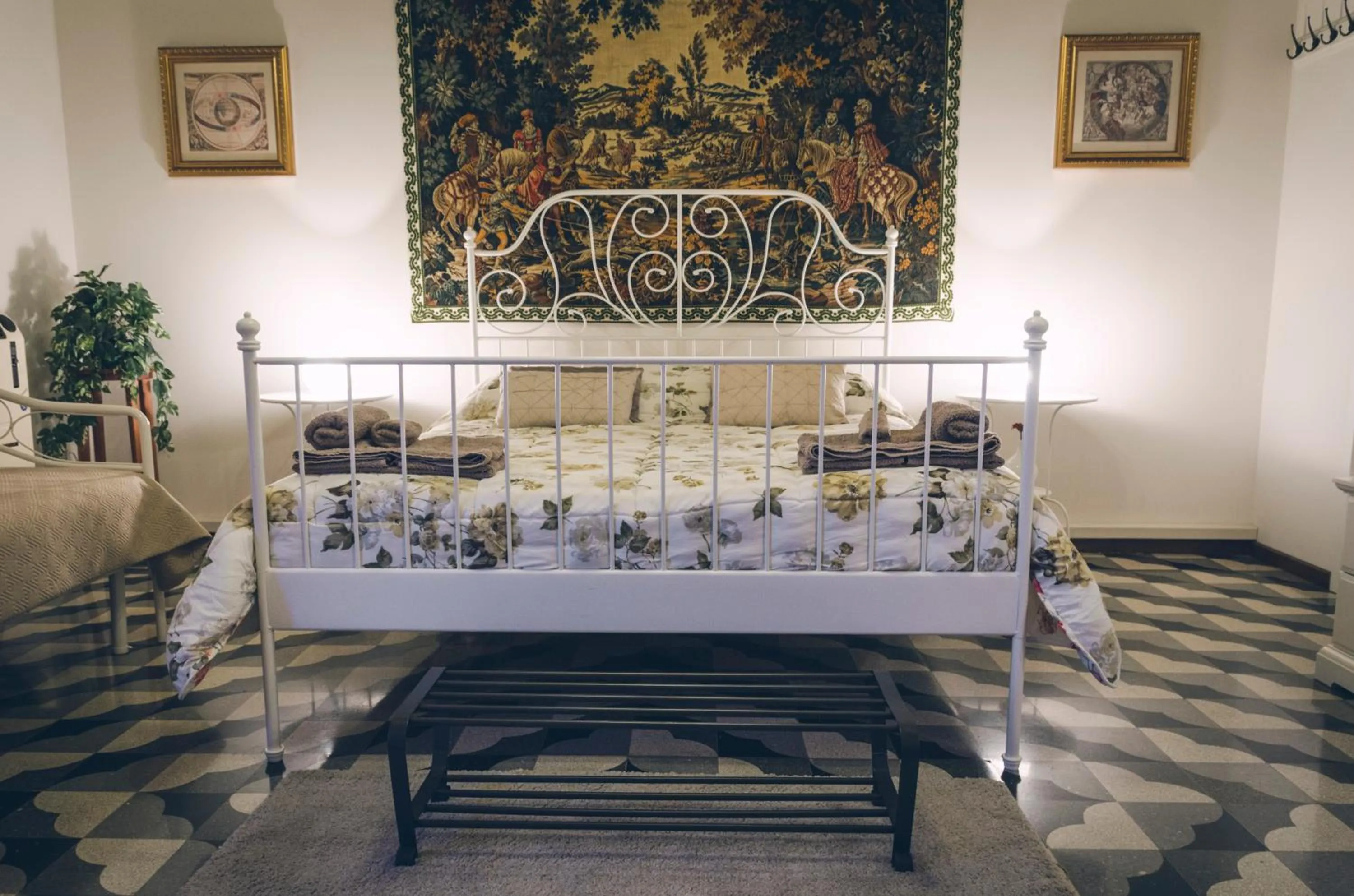 Bed in Aretè Guest House
