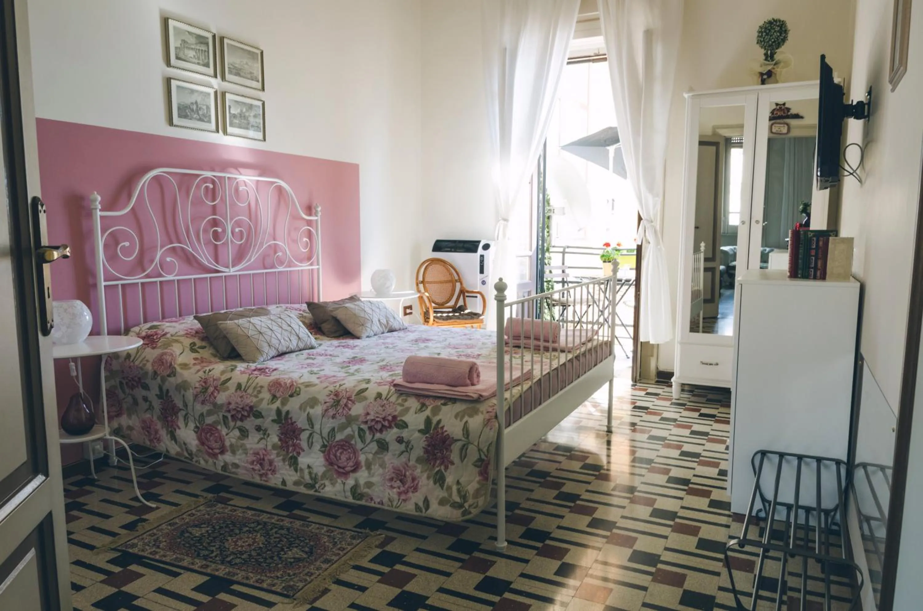 Bed in Aretè Guest House