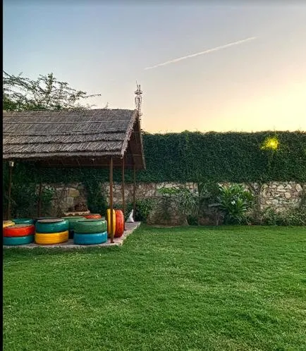 Garden view in The Bagh Village Resort & Spa