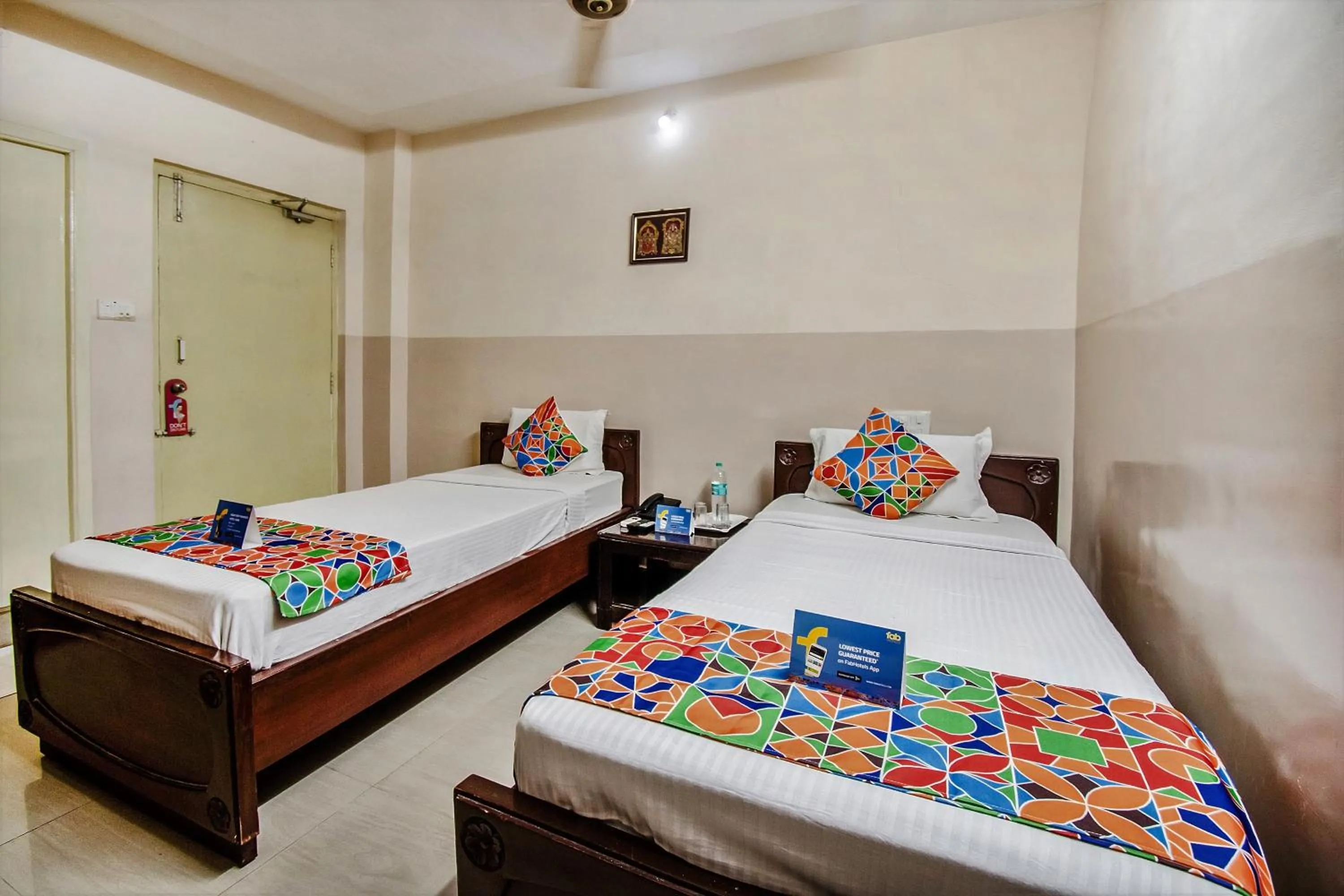 Bed in FabHotel Aditya Yatri Nivas - Nr Tirupati Railway Station