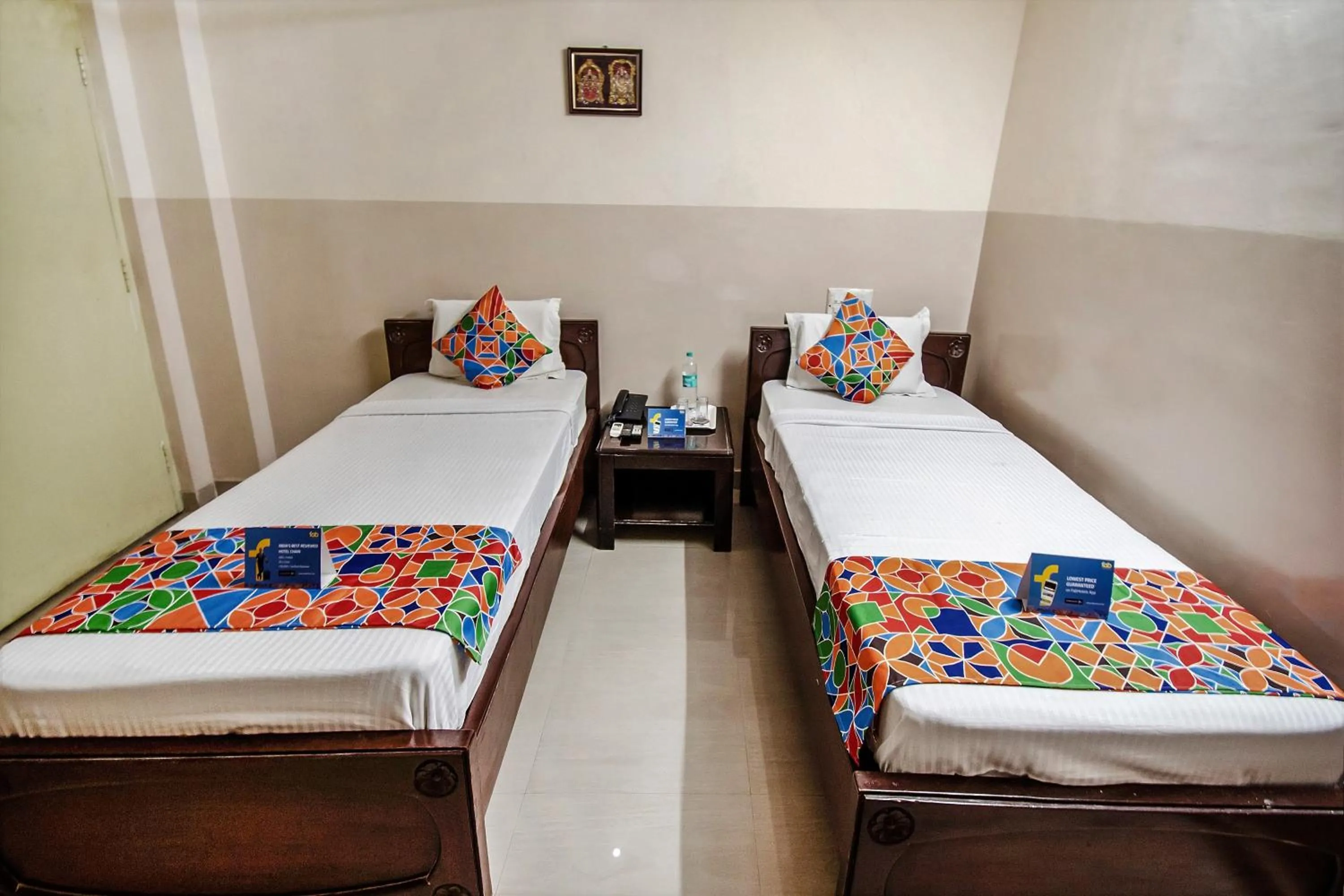 Bed in FabHotel Aditya Yatri Nivas - Nr Tirupati Railway Station