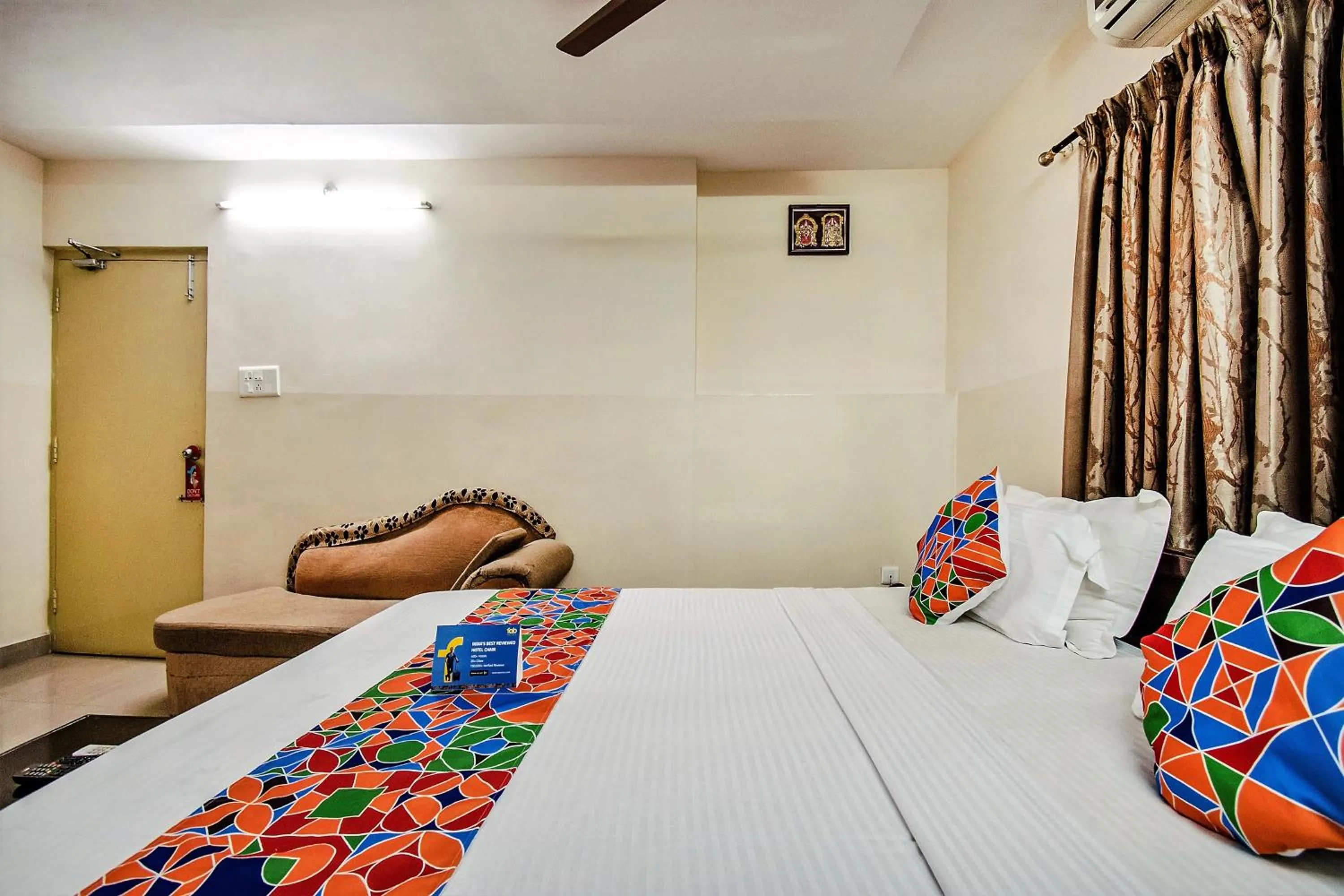 Bed in FabHotel Aditya Yatri Nivas - Nr Tirupati Railway Station