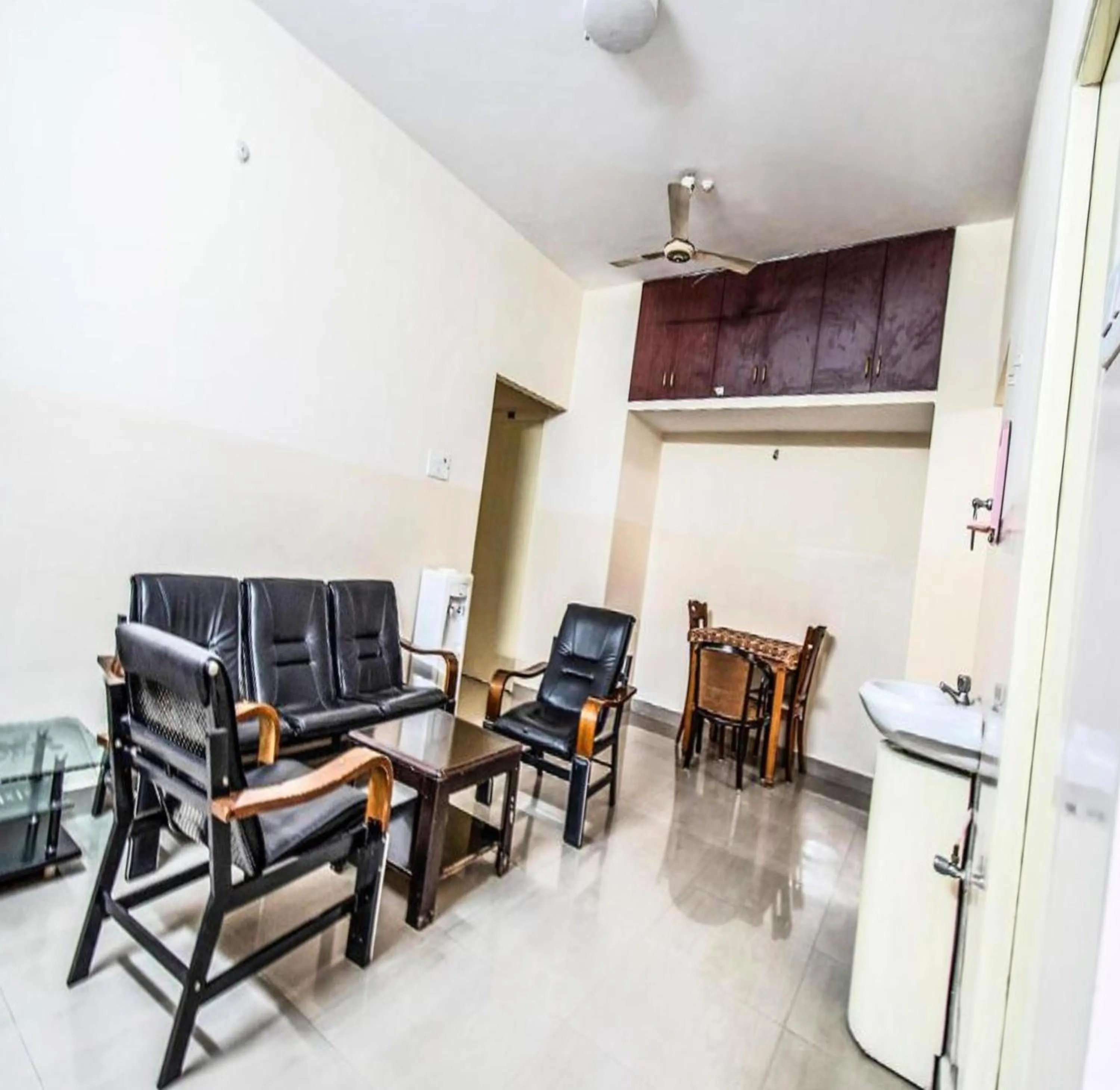 Seating area in FabHotel Aditya Yatri Nivas - Nr Tirupati Railway Station