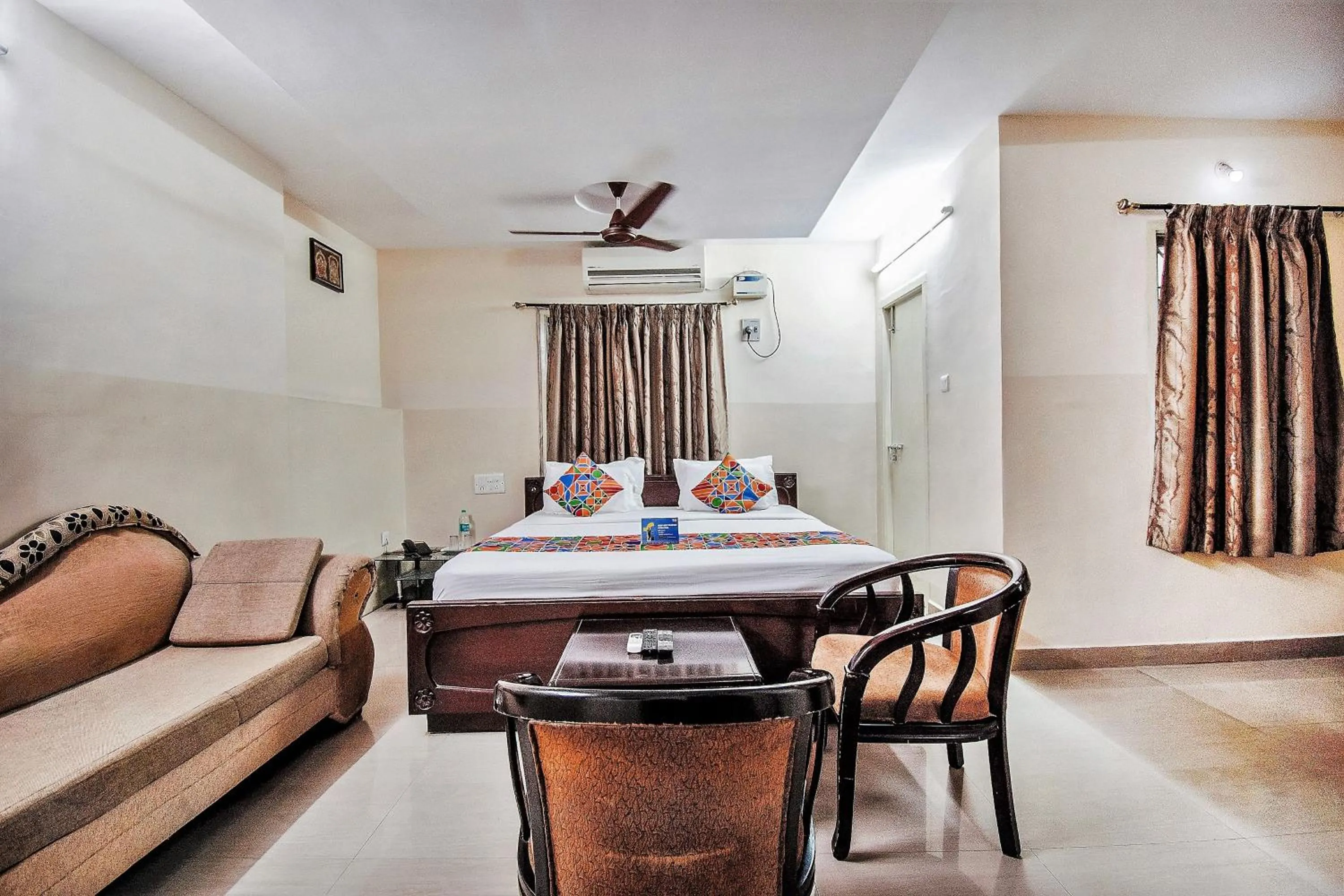 Bed in FabHotel Aditya Yatri Nivas - Nr Tirupati Railway Station