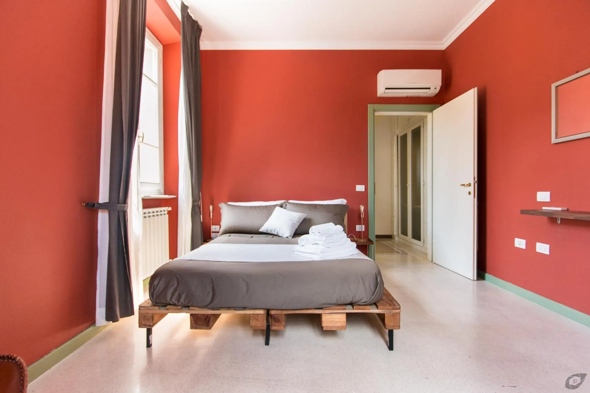 Bedroom, Bed in B&B La Sosta degli Artisti