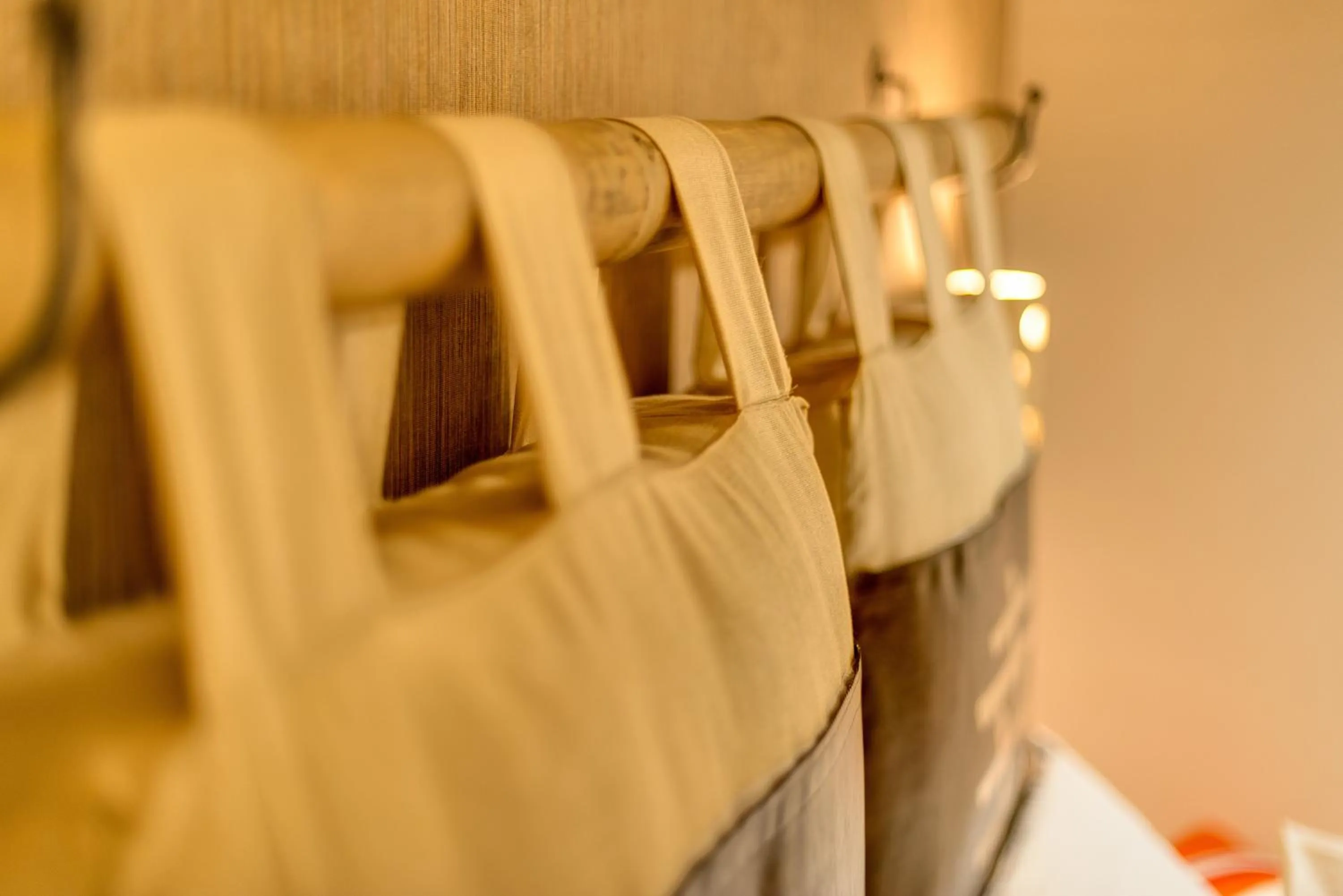 Decorative detail, Bed in Marco Polo B&B