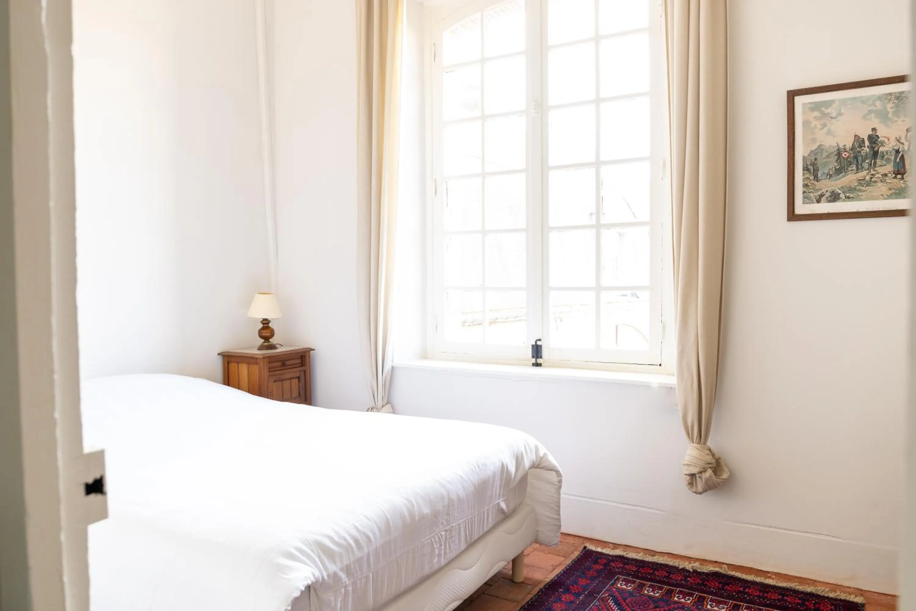 Bed in Ecuries du Château de Saint-Fargeau