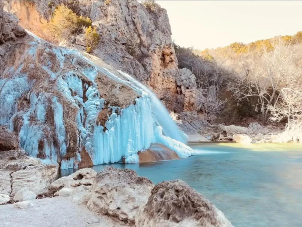 Nearby landmark in Cedarvale Cabins Turner Falls