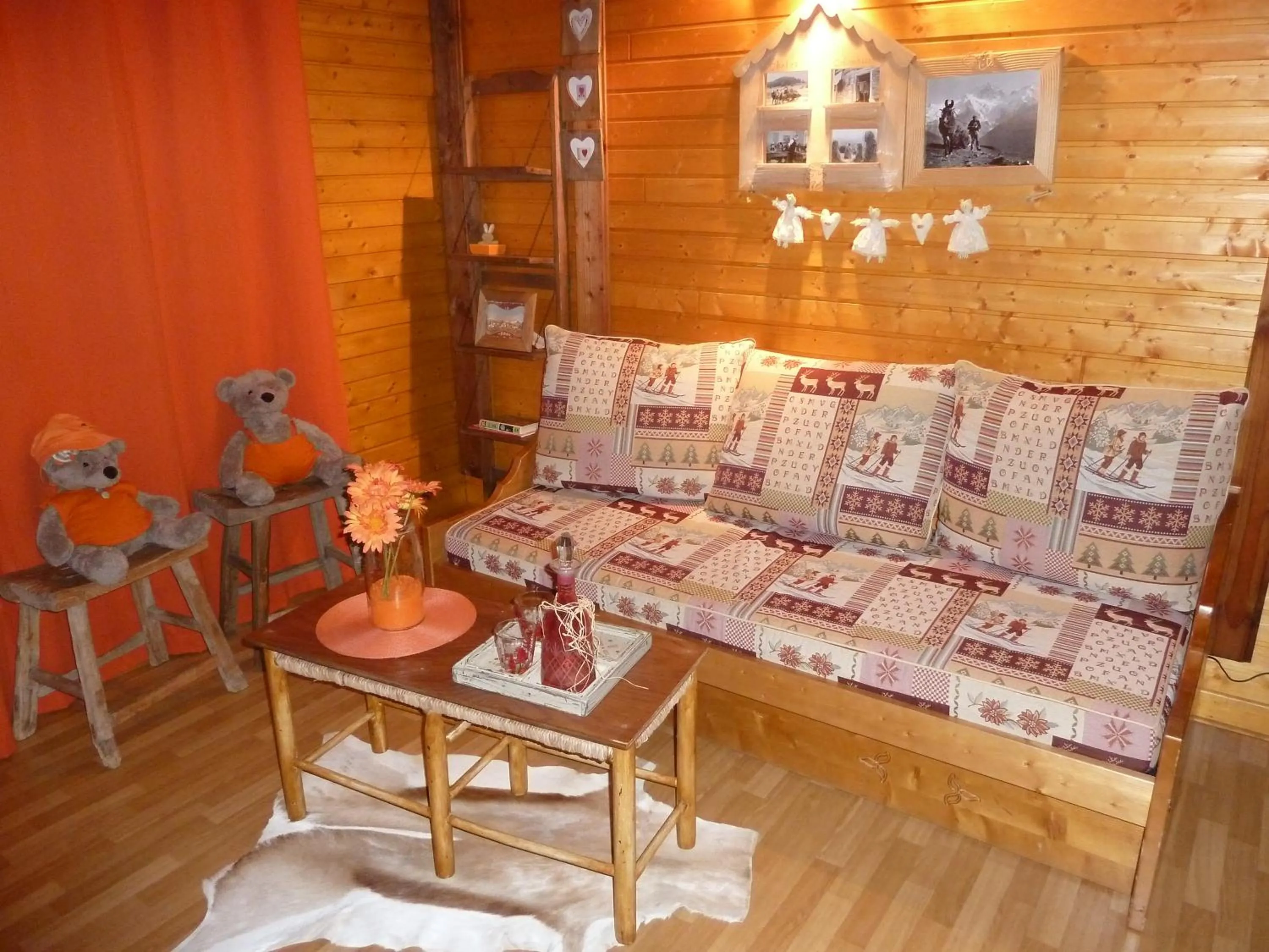 Bed in Chalet la Colombière