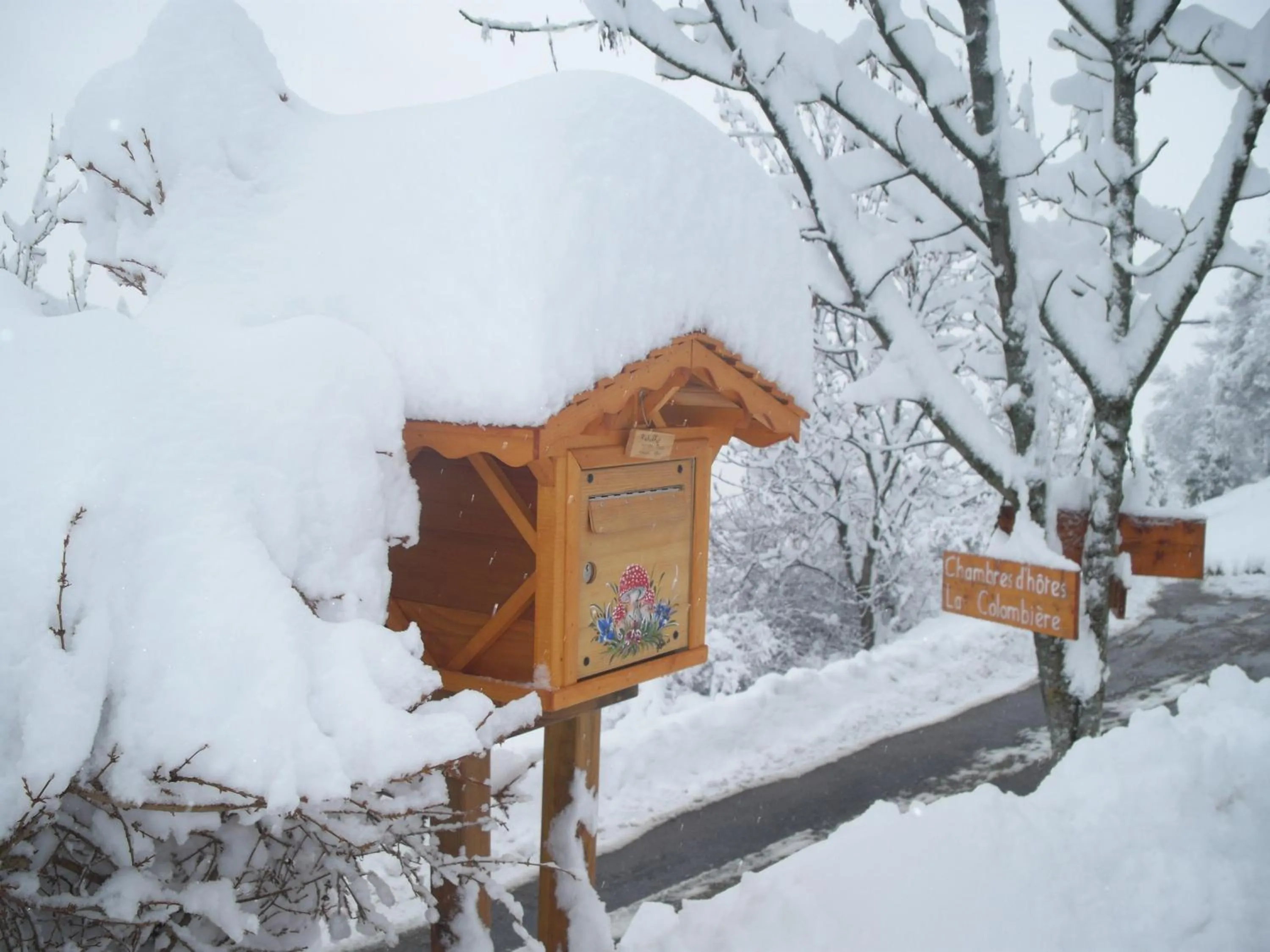 Winter in Chalet la Colombière